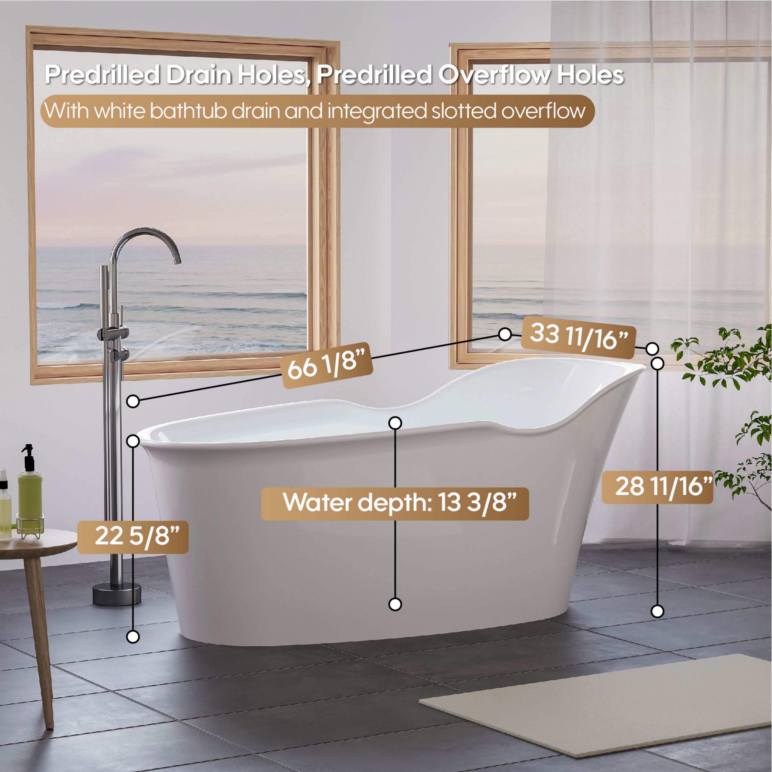 LIVIZA LBTG-VZ66WAV bathtubs - View #8
