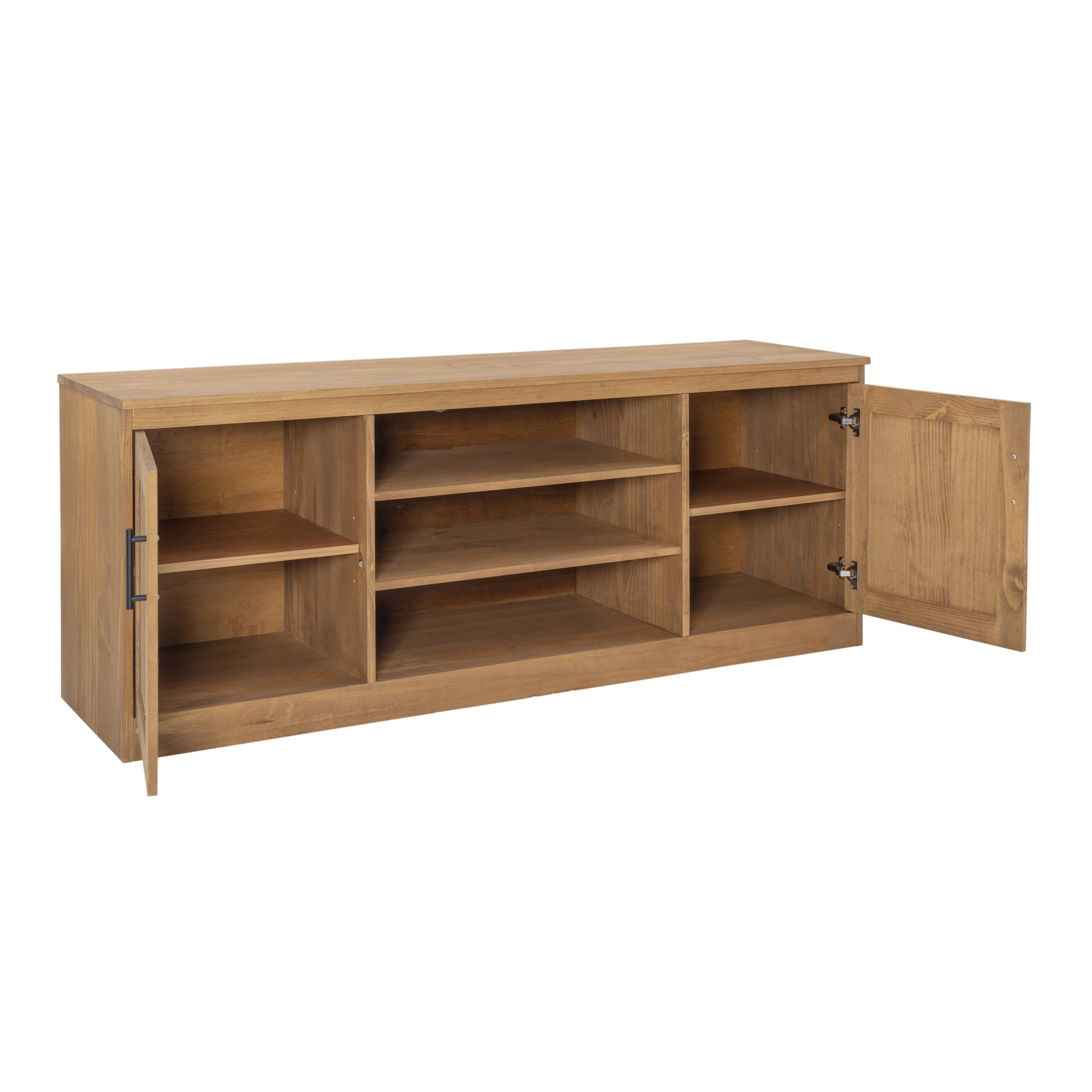 Linon VT103NAT01ASU Tv-Stands - View #4