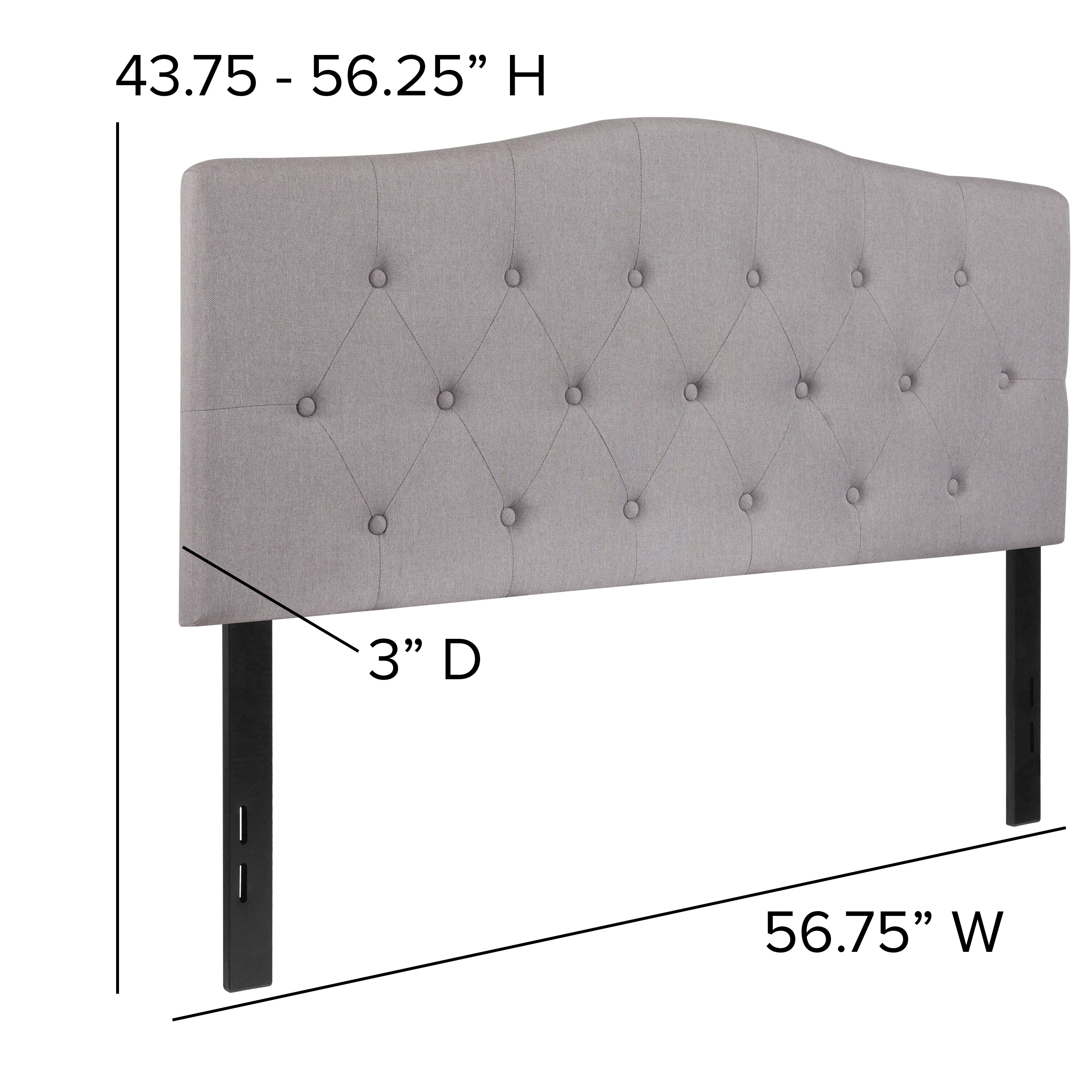 Flash Furniture 889142219873 Upholstered-Headboards - View #8