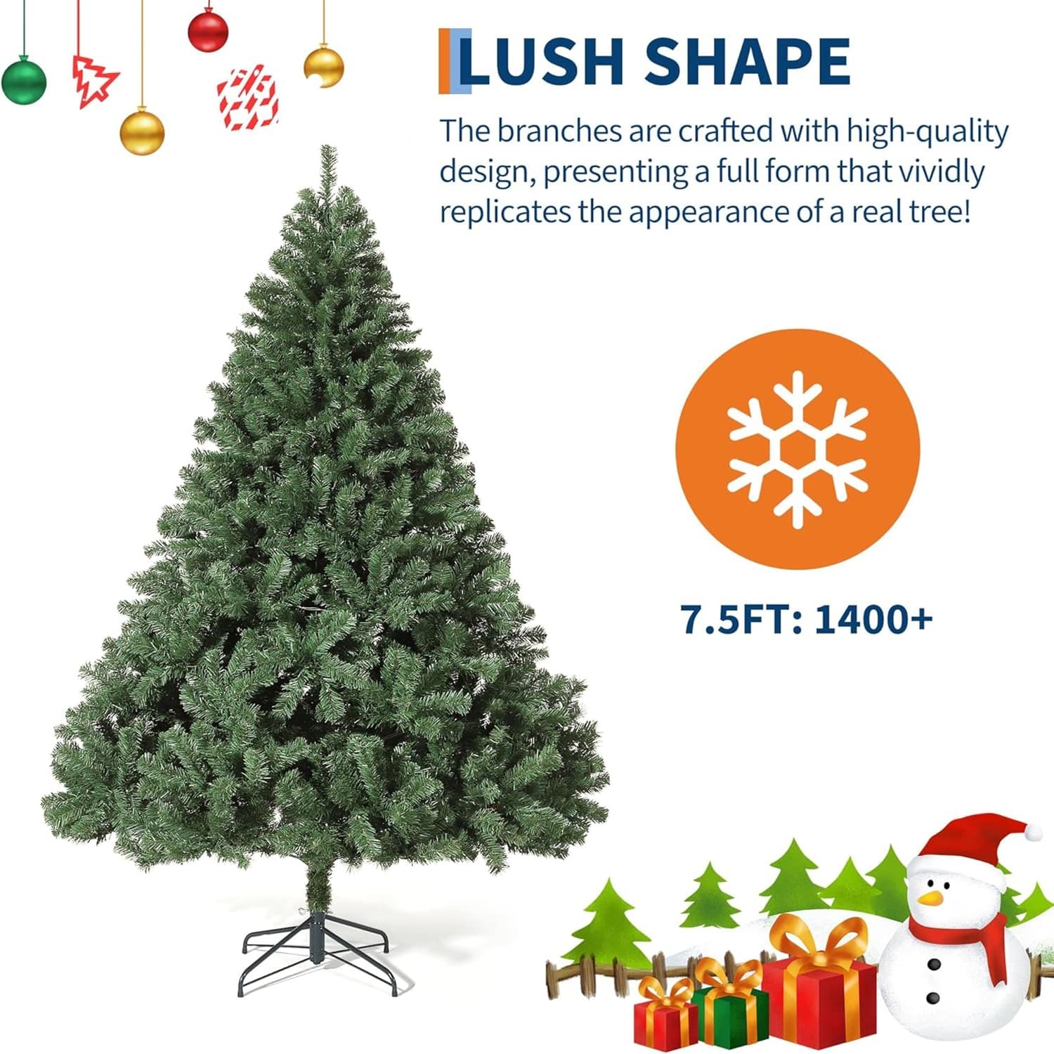 Qeetex LSACT-QH-35HUXQ4A Artificial-Christmas-Trees - View #7