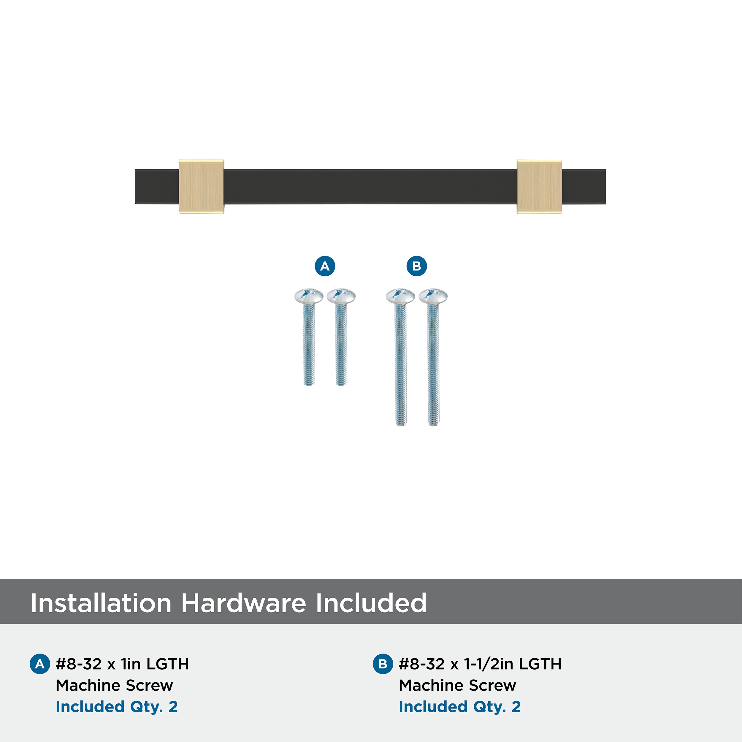 Amerock BP36722MBBBZ Cabinet-Pulls - View #5