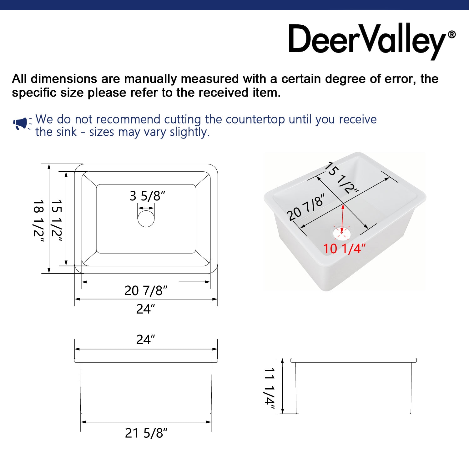 DeerValley DV-1K515 Kitchen-Sinks - View #14