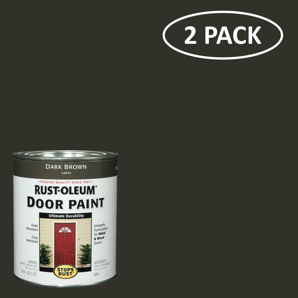 Rust-Oleum Stops Rust 12 oz. Protective Enamel Satin Dark Brown Spray Paint  241239 - The Home Depot