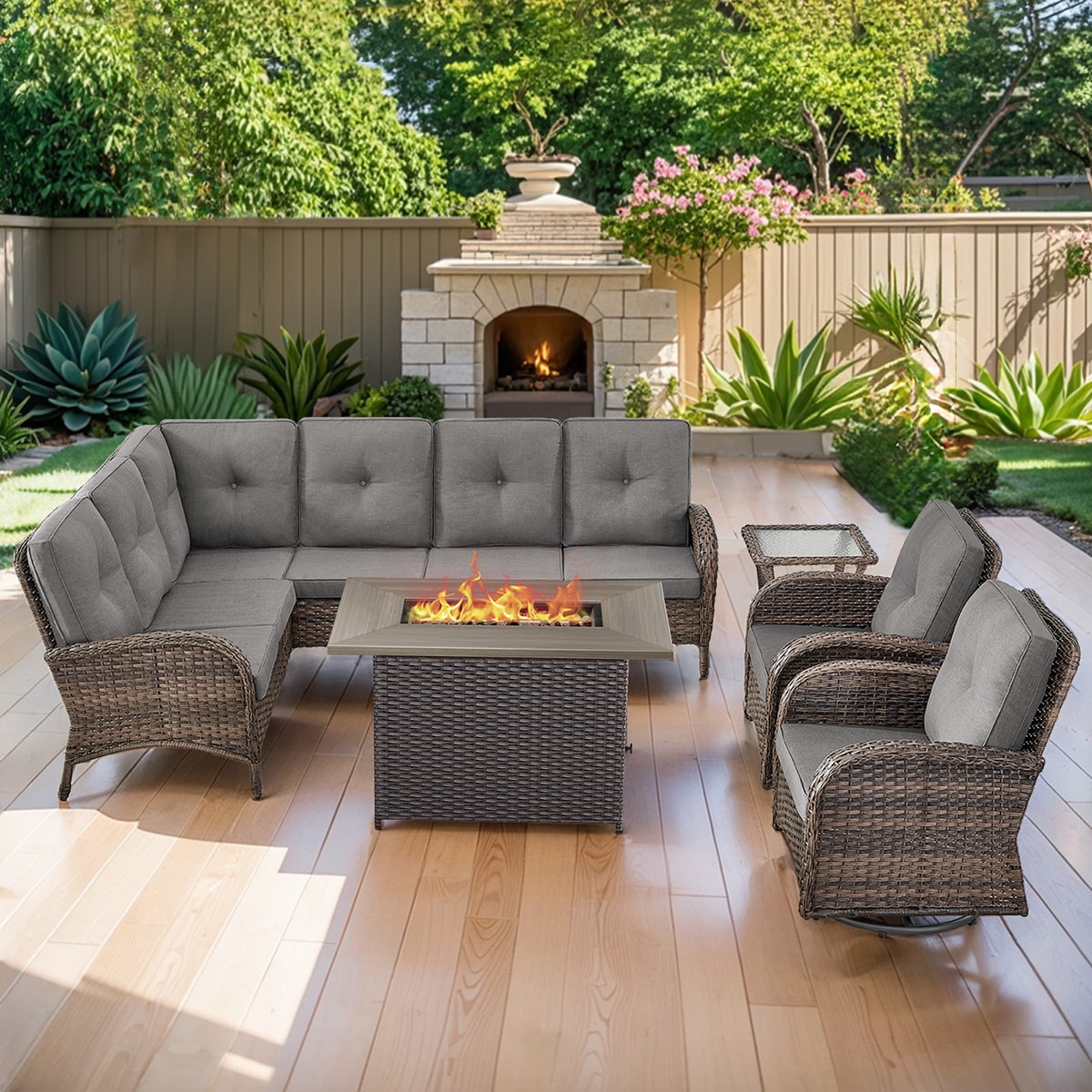 Rilyson FS130144085-3 Patio-Conversation-Sets - View #2