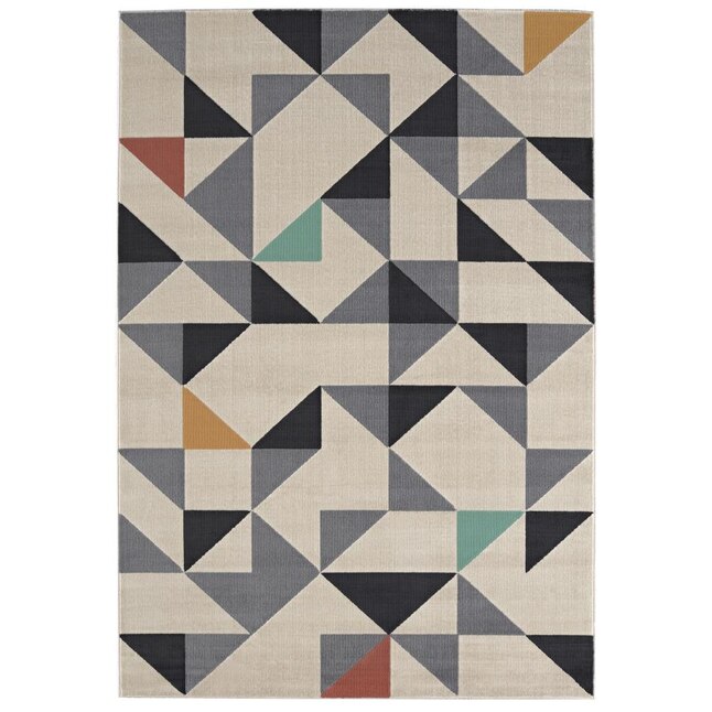 Balta Cary 8 x 10 Color Geometric Area Rug in the Rugs department at ...
