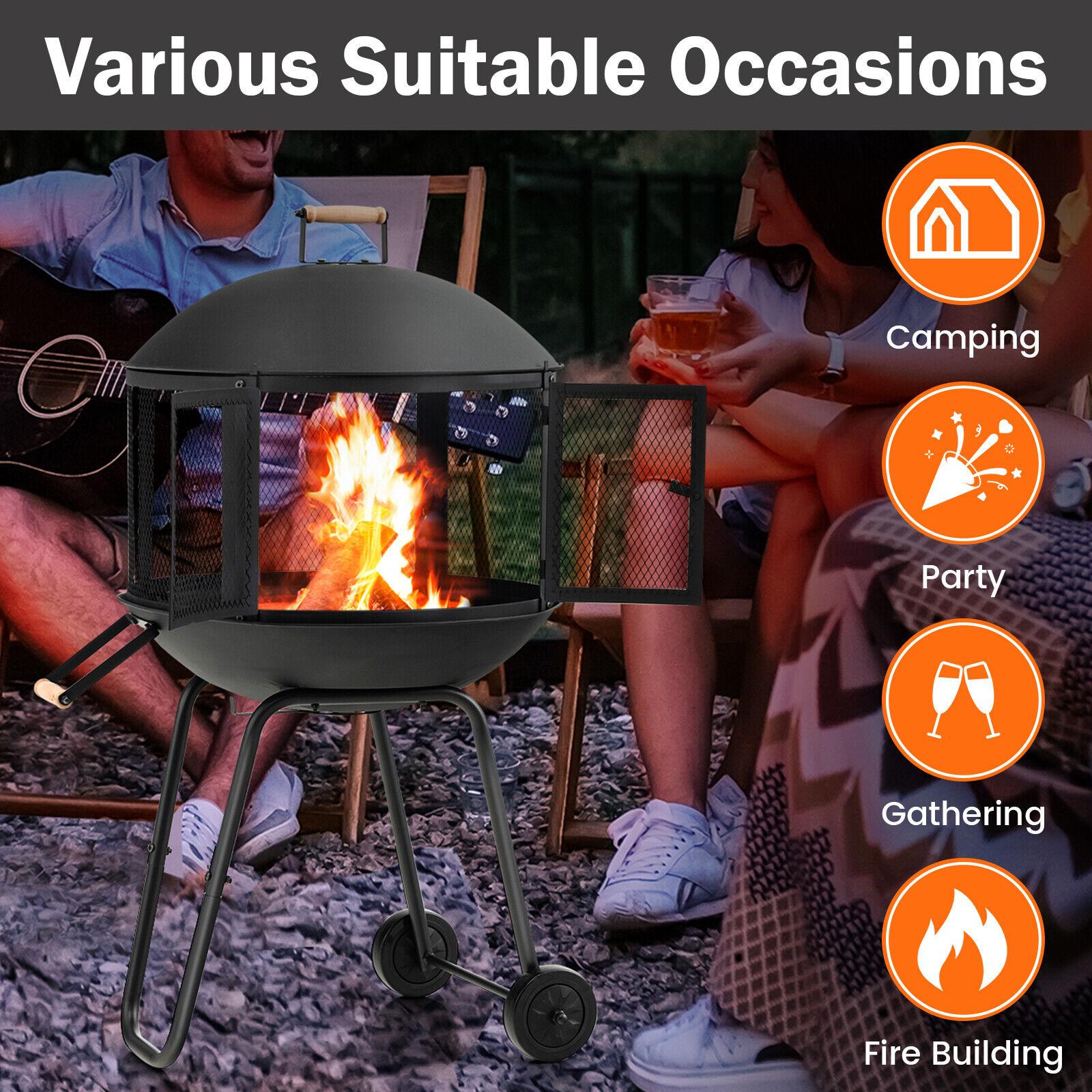 BABOOM BOM-755DK-CO Outdoor-Woodburning-Firepits - View #12