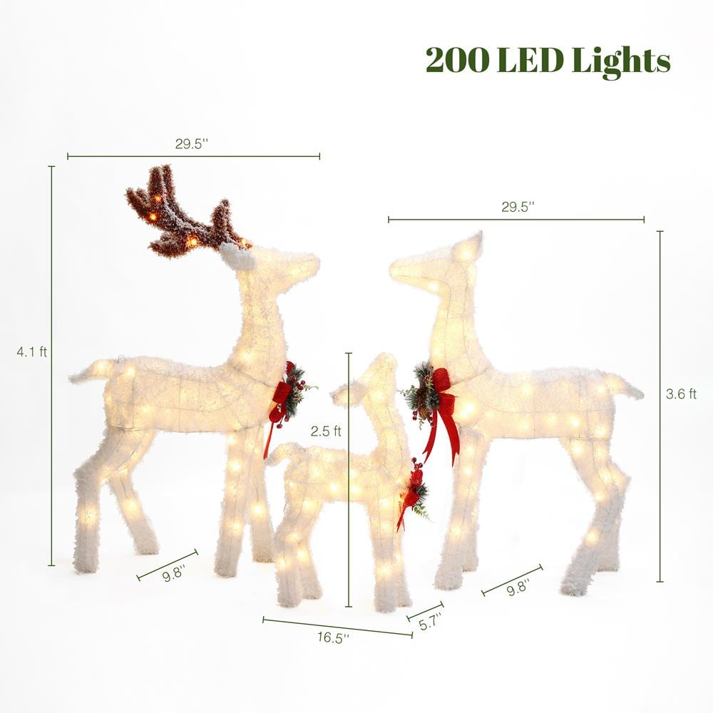 LuxenHome WHHD2129 Outdoor-Christmas-Decor - View #5