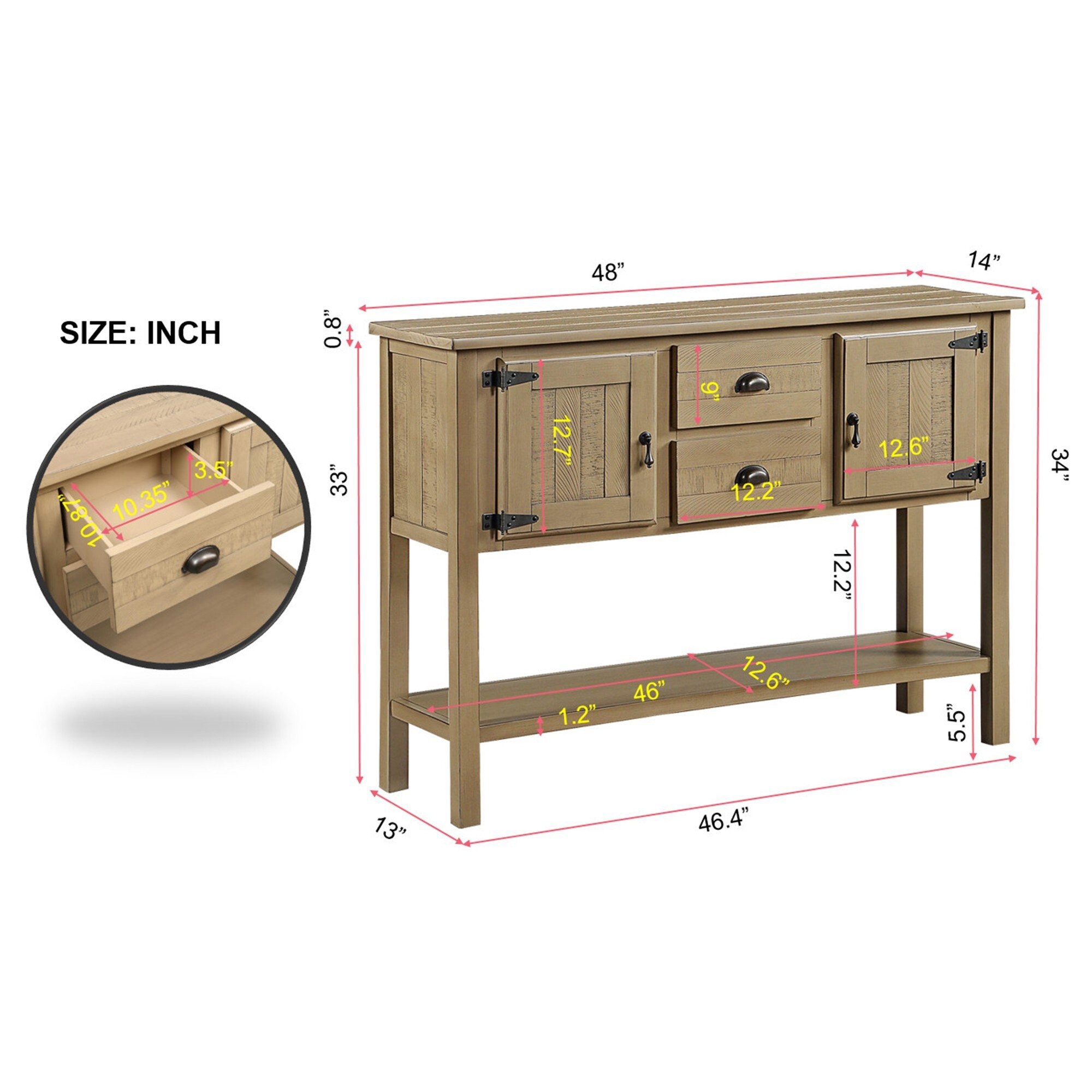 Bybafun YC0900013 Console-Sofa-Tables - View #8