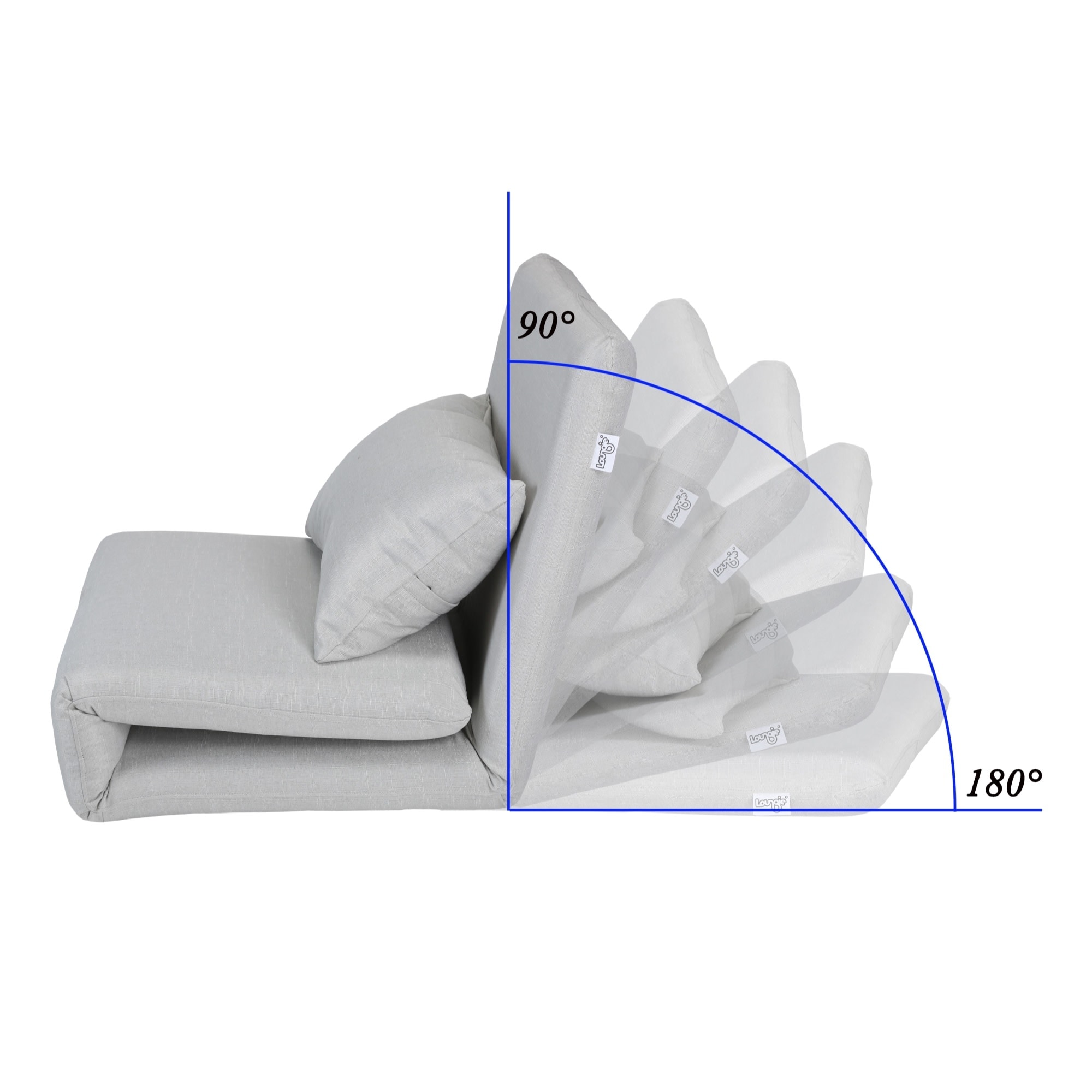 Loungie FC63-03BE-LS Bean-Bag-Chairs - View #4
