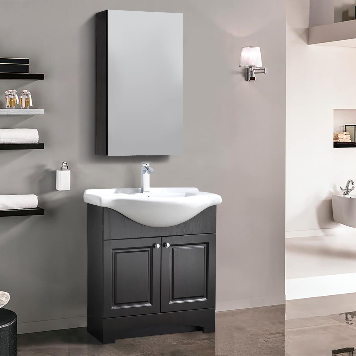WELLFOR KAFMCB3S19-30 Bathroom-Medicine-Cabinets - View #4