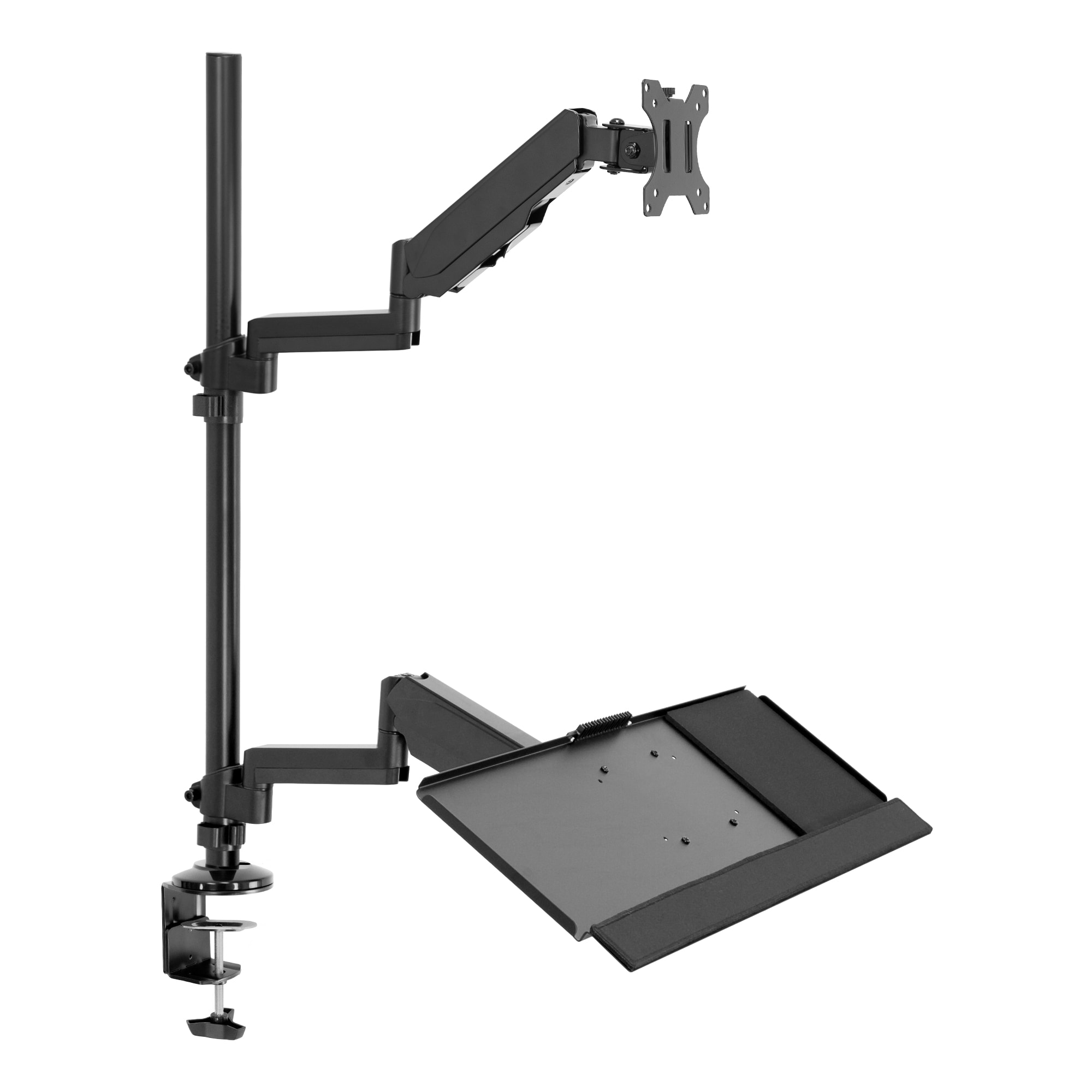 Mount-It! MI-7995 Mi-7995 Single Monitor Sit-stand Desk Mount with Keyboard Tray