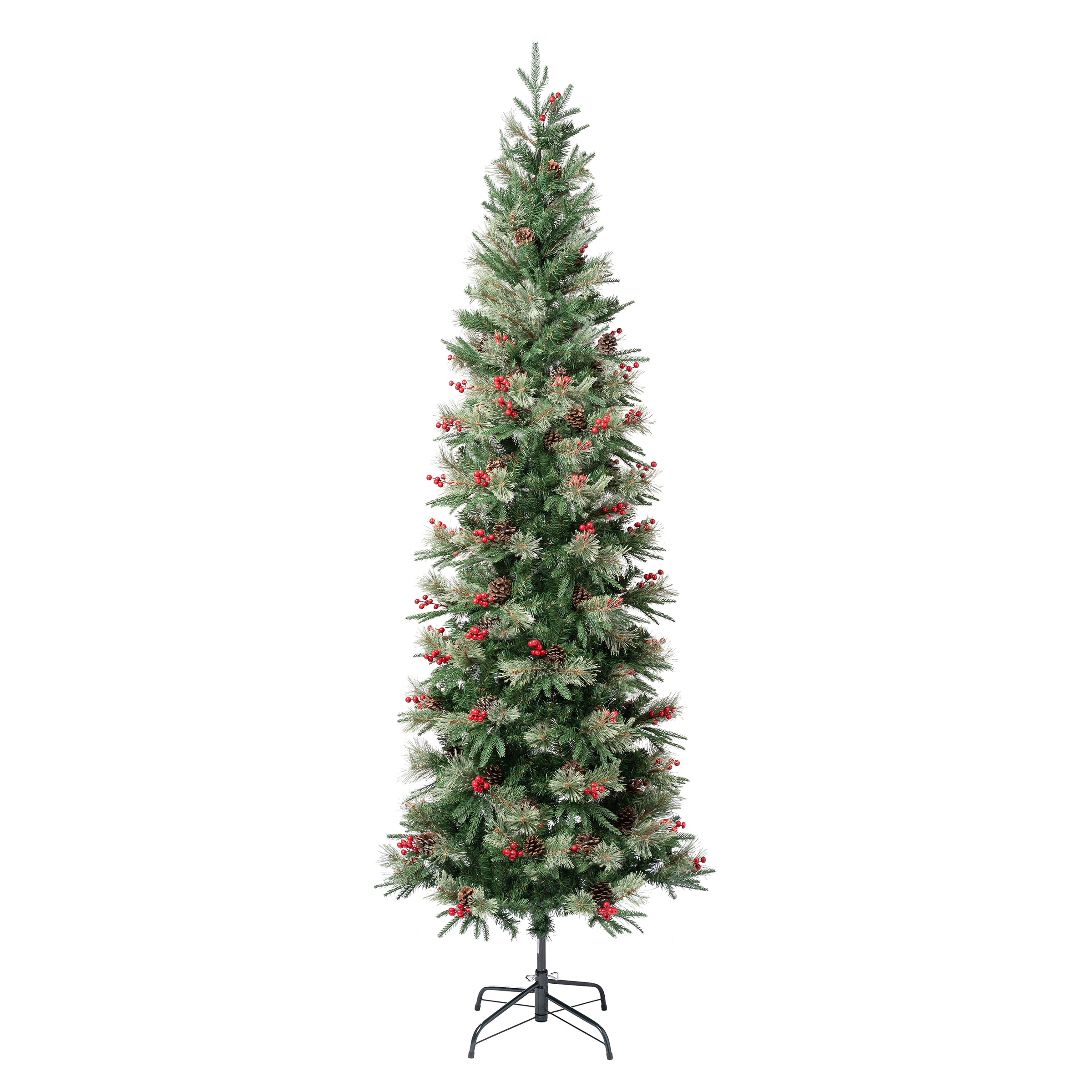 National Tree Company VIR8-502-75 7.5-ft Virginia pine Artificial Christmas Tree