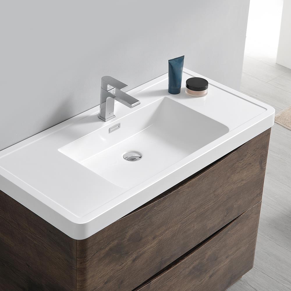 Fresca FCB9140RW-I Bath-Vanity-Combo - View #5