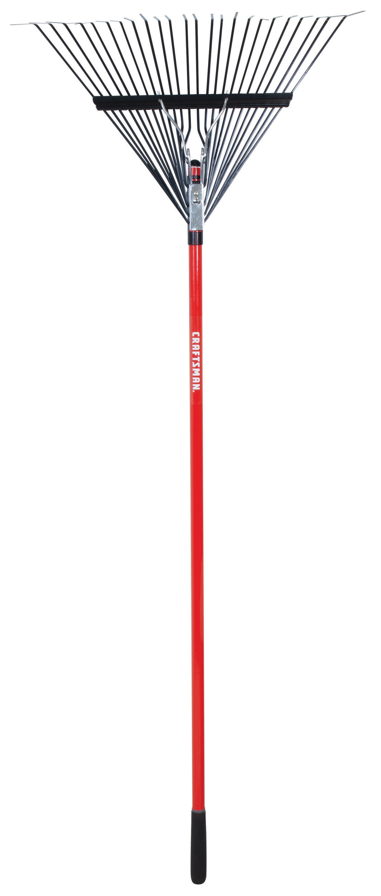 Takumashii Professional Series 7” Steel Shrub Rake Head 11 Flexible Curved Tines 