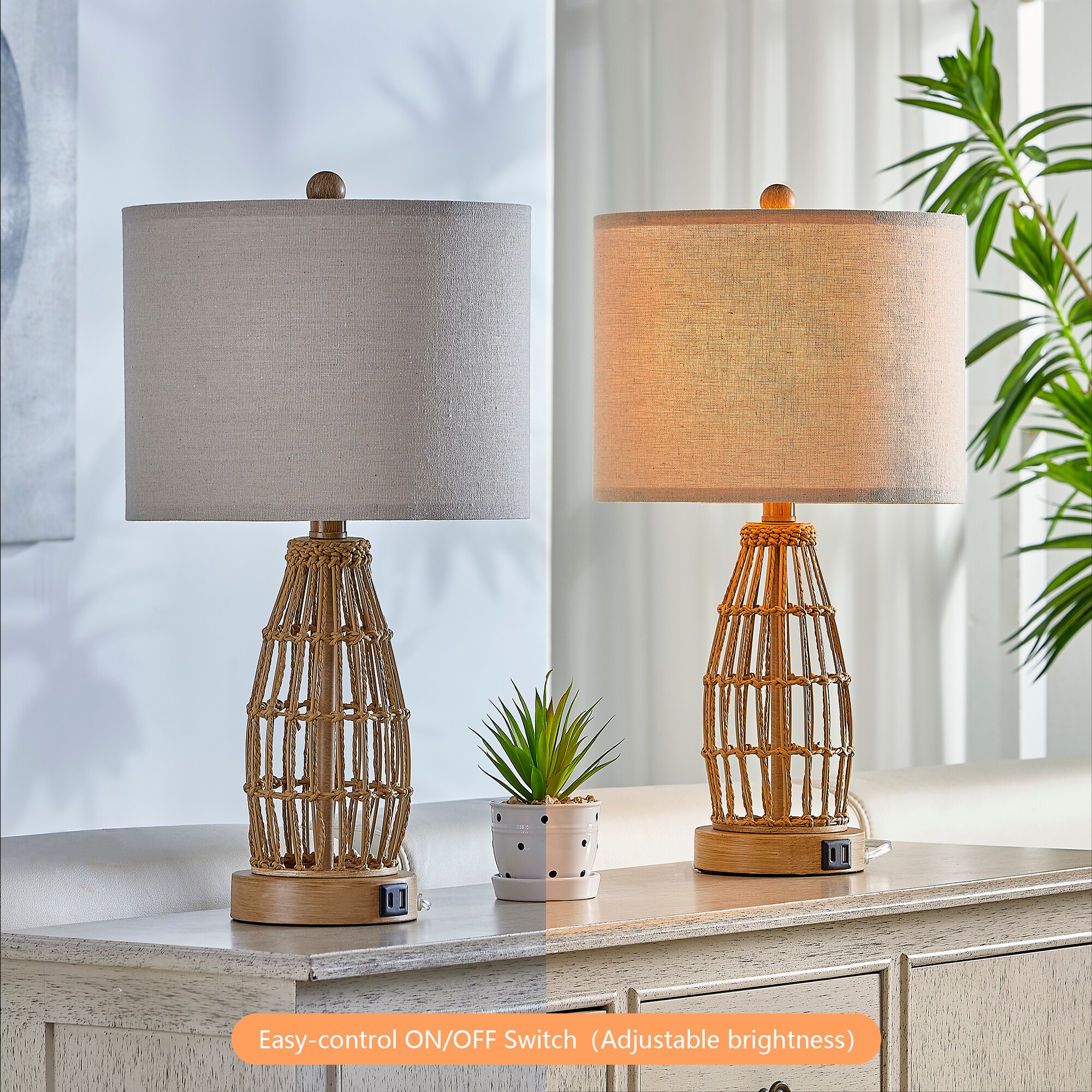 Maxax T247-WG Table-Lamps - View #4