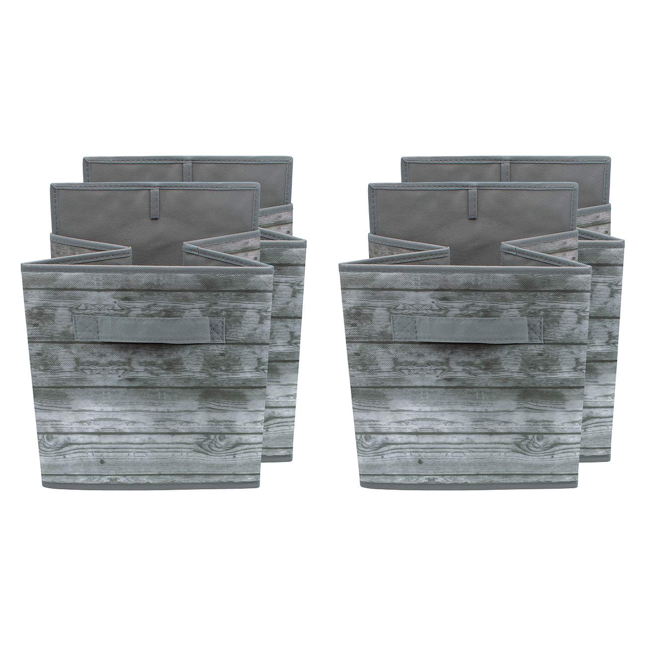 Sorbus Sorbus 4 Pack 11" Foldable Fabric Storage Cube Bins with Handles