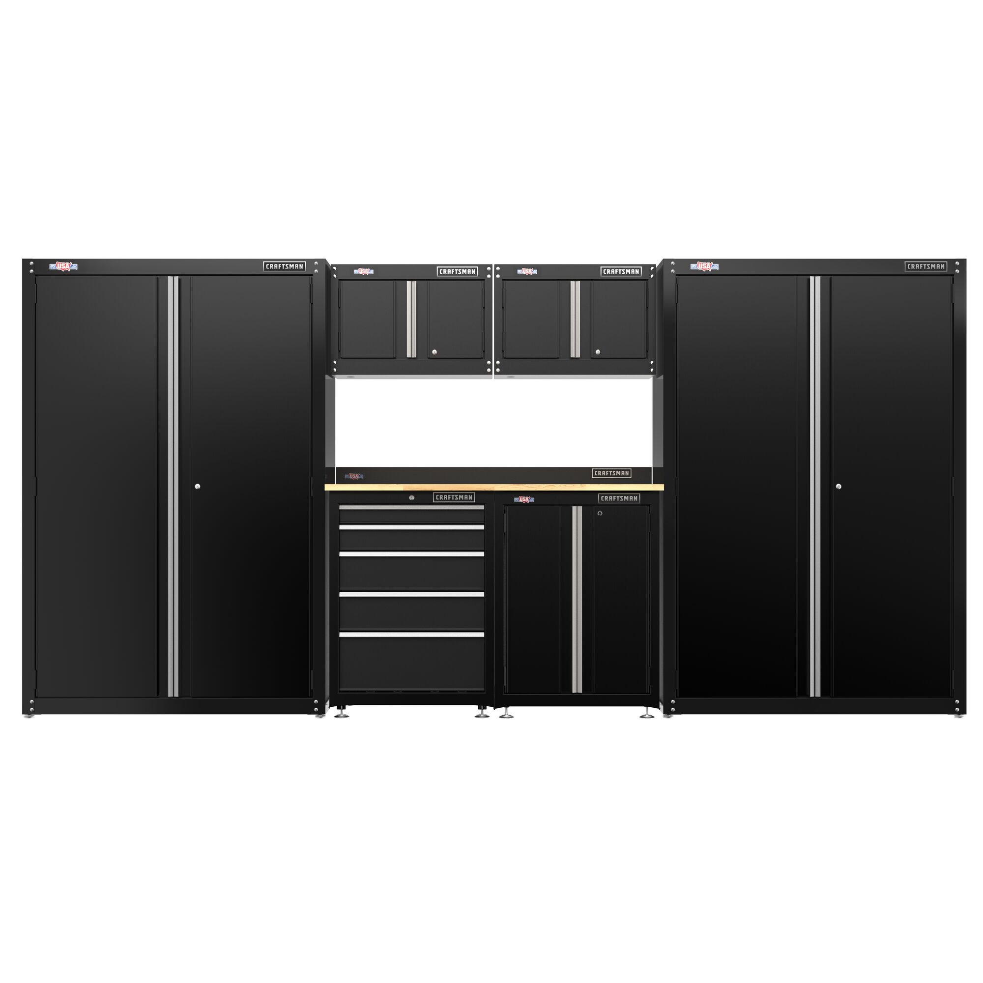 CRAFTSMAN 12-in W x 18.14-in H x 28-in D Wall-mounted Steel Garage ...