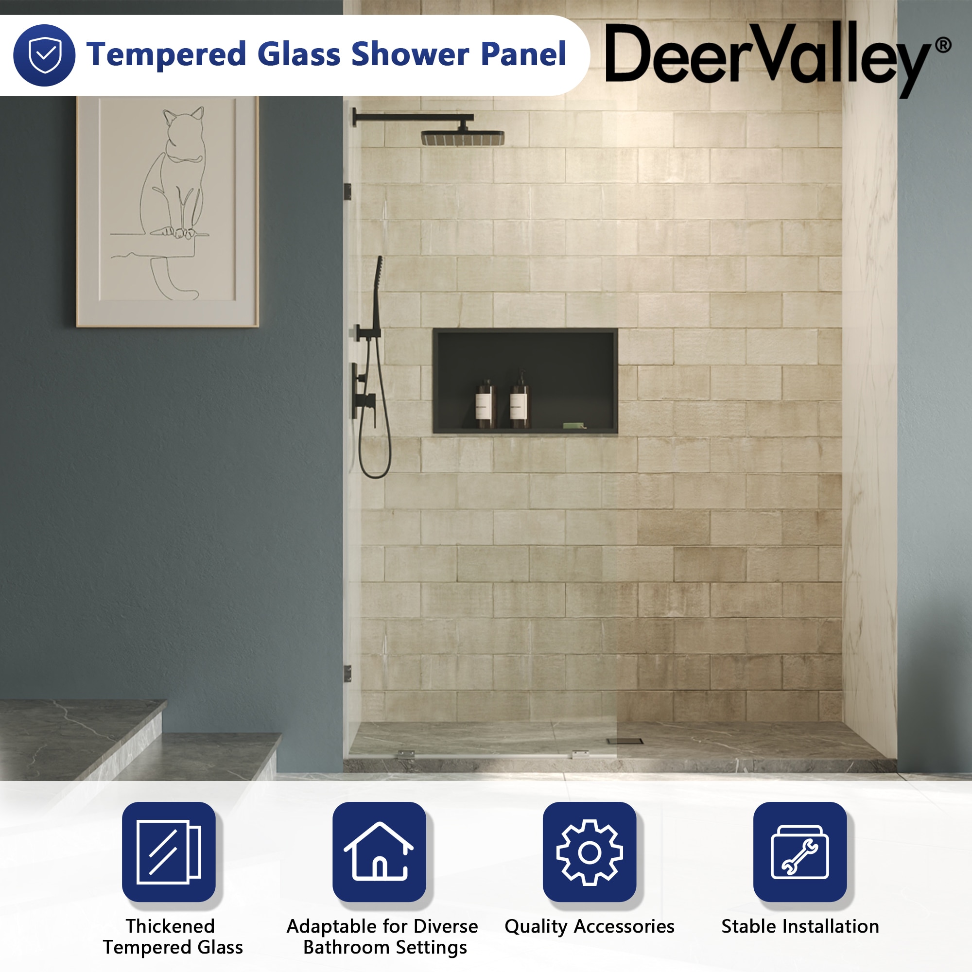DeerValley DV-1SD0221S Shower-Doors - View #7