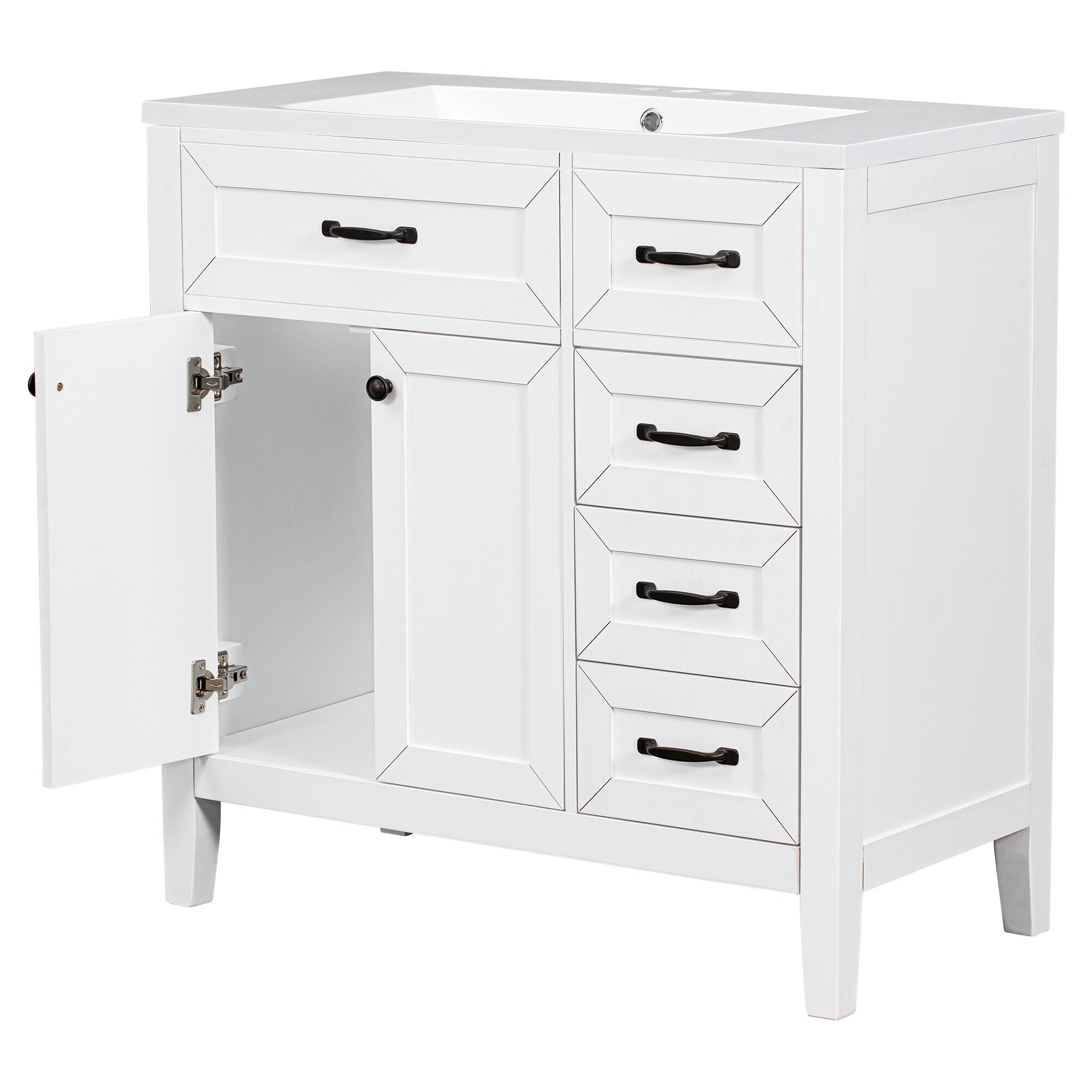 ModernLuxe L3P-JL000007AAK-6 Bath-Vanity-Combo - View #13