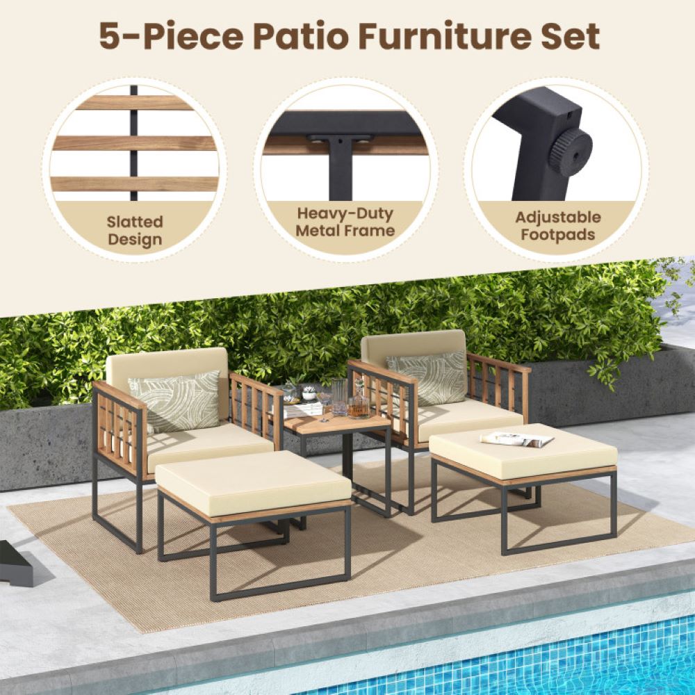 Forclover HYFC-1663BN+ Patio-Conversation-Sets - View #10