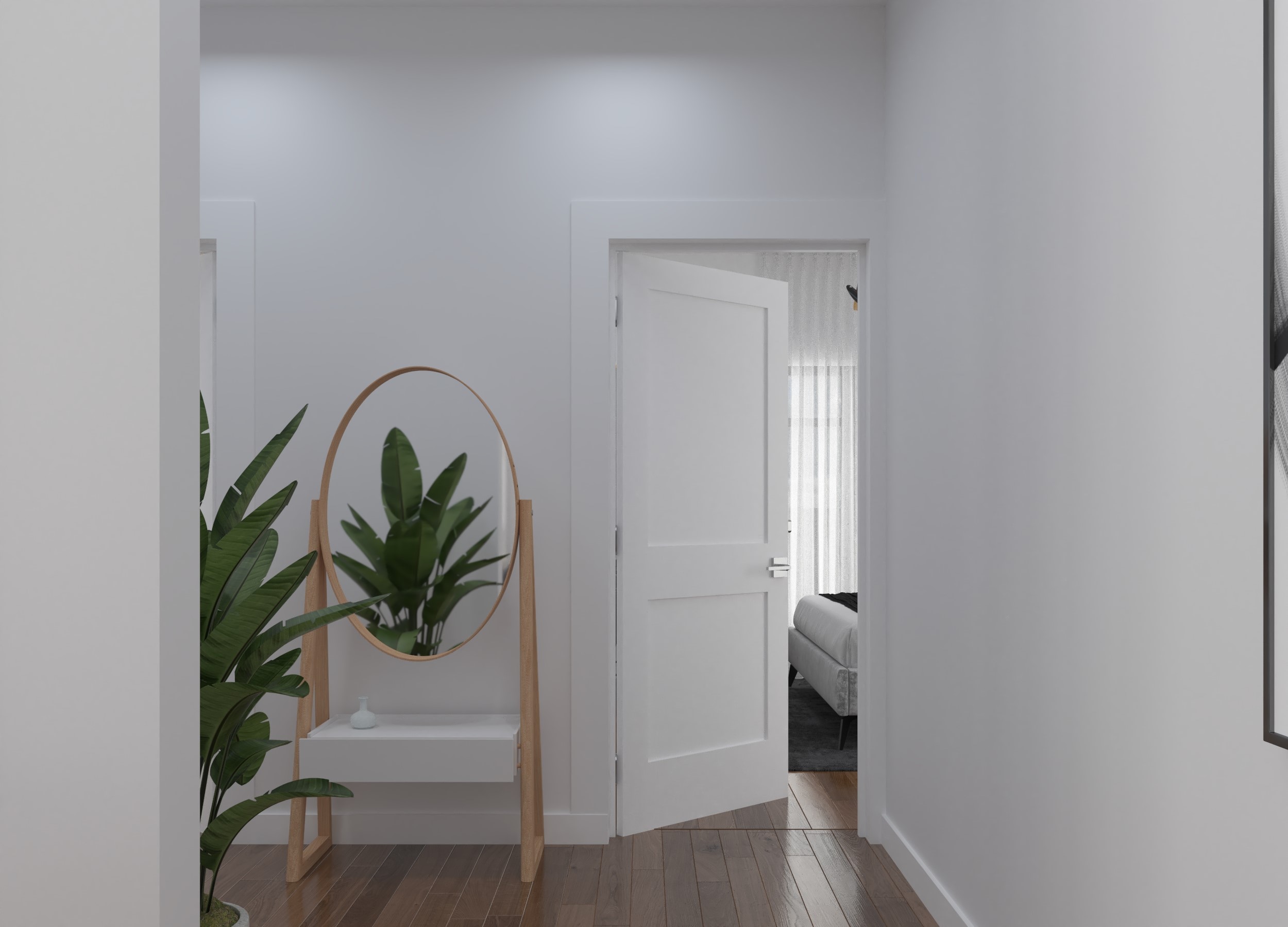 RESO RID3480-2W-MB-LH Pre-Hung-Doors - View #3