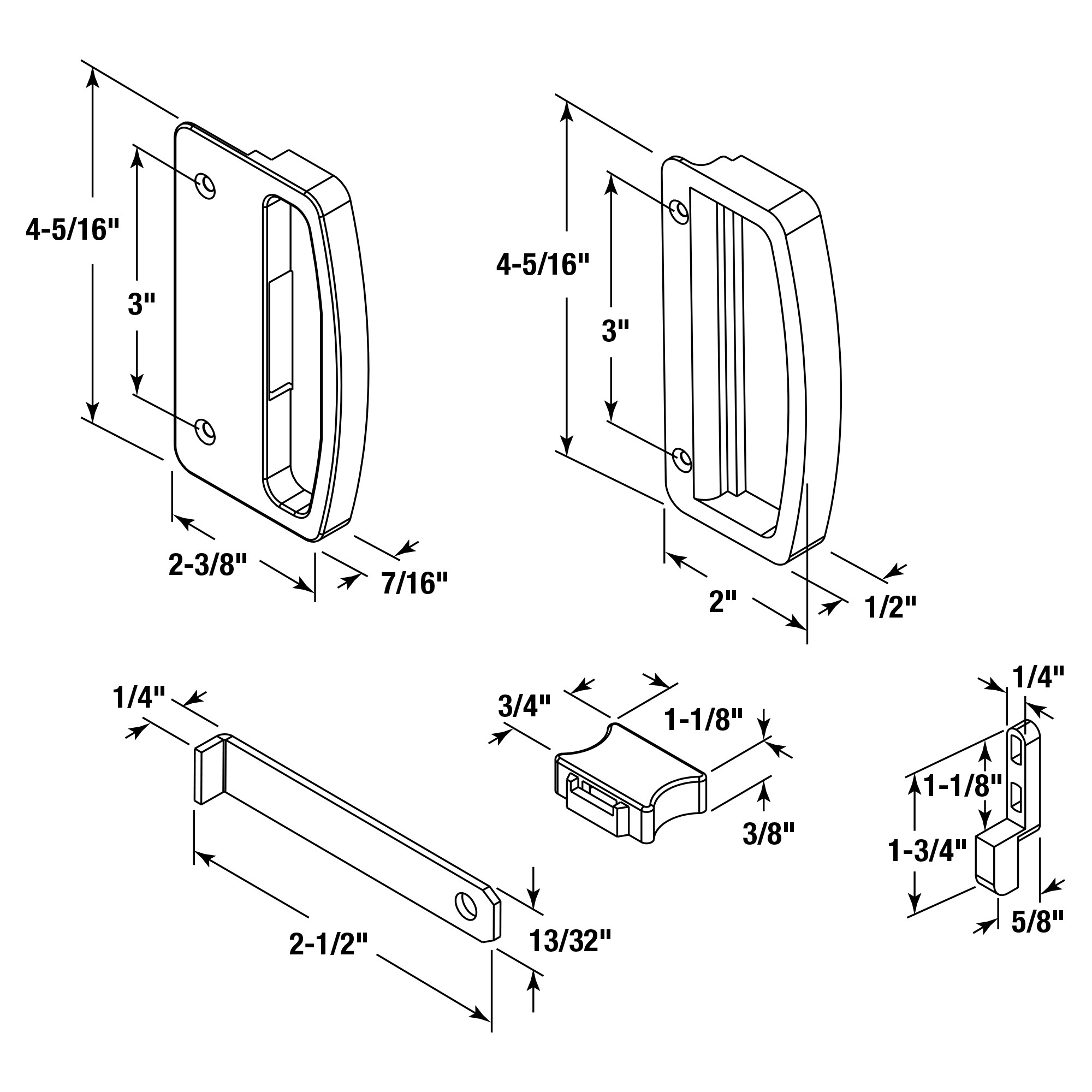 Prime-Line MP269 Sliding-Screen-Door-Handles - View #2