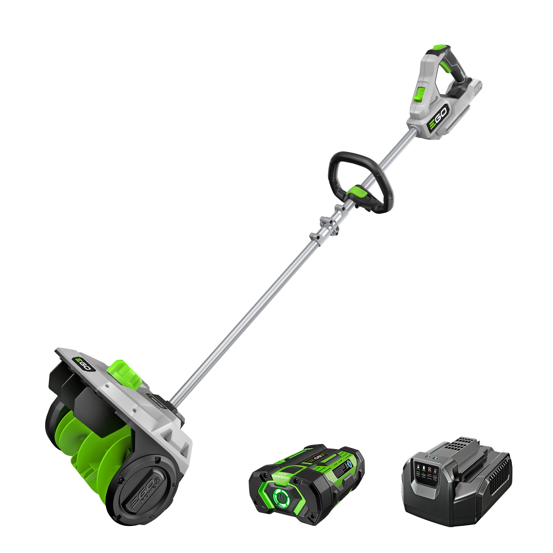EGO SNS1201 POWER+ 56-volt 12-in Single-stage Push Battery Powered Snow Shovel (Battery Included) (Charger Included)