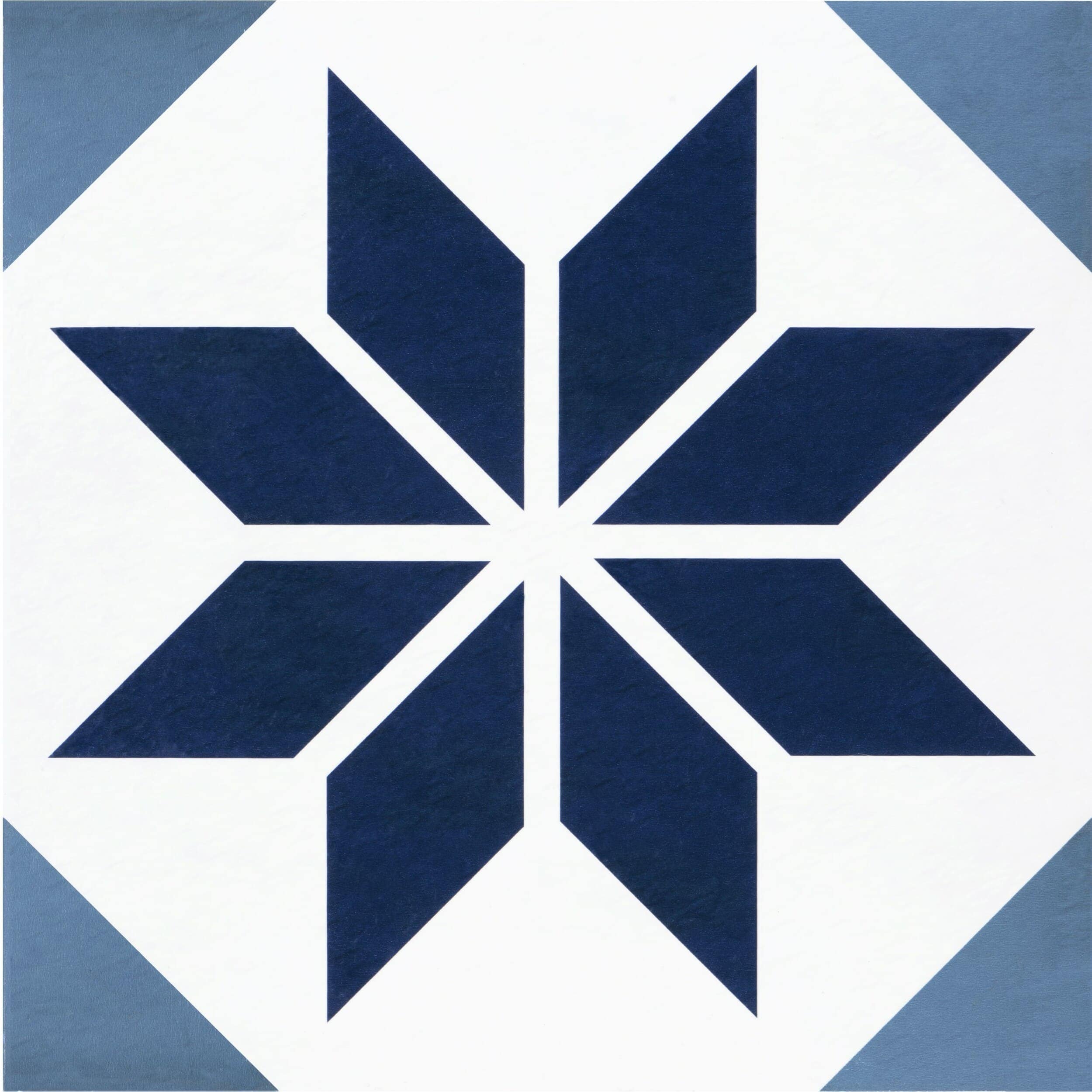Achim RTFTV61720 Starlight Blue Patterned look 2.75-mil x 12-in W x 12-in L Peel and stick Luxury Vinyl Tile Flooring ( 20-sq ft Carton )