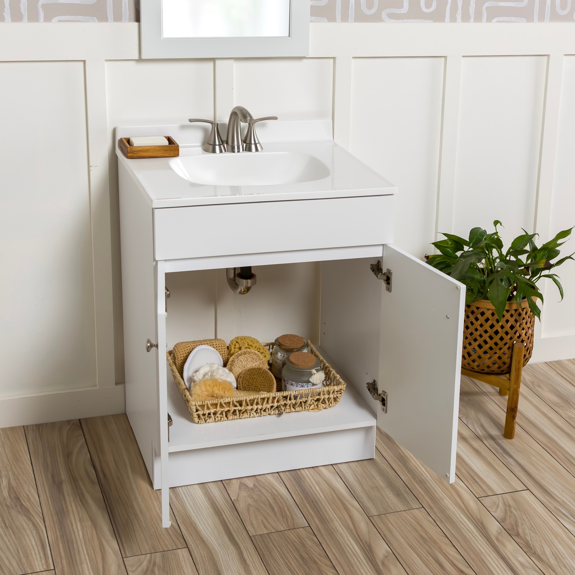 Diamond NOW LWW022724P2-WH Bath-Vanity-Combo - View #5