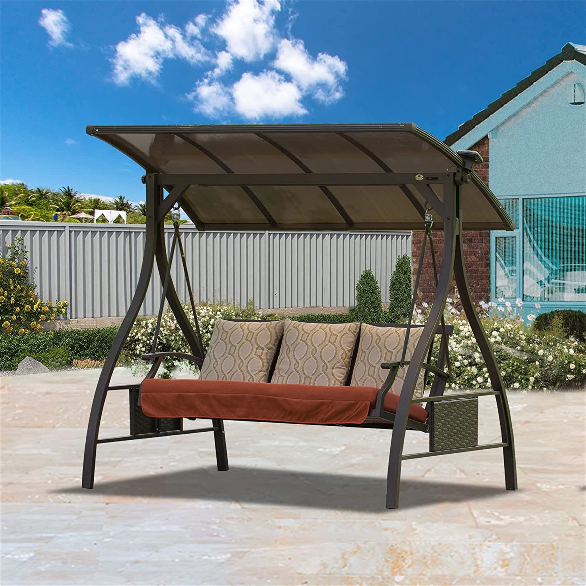 49 Inch Wide Porch Swing & Glider Canopies at Lowes.com