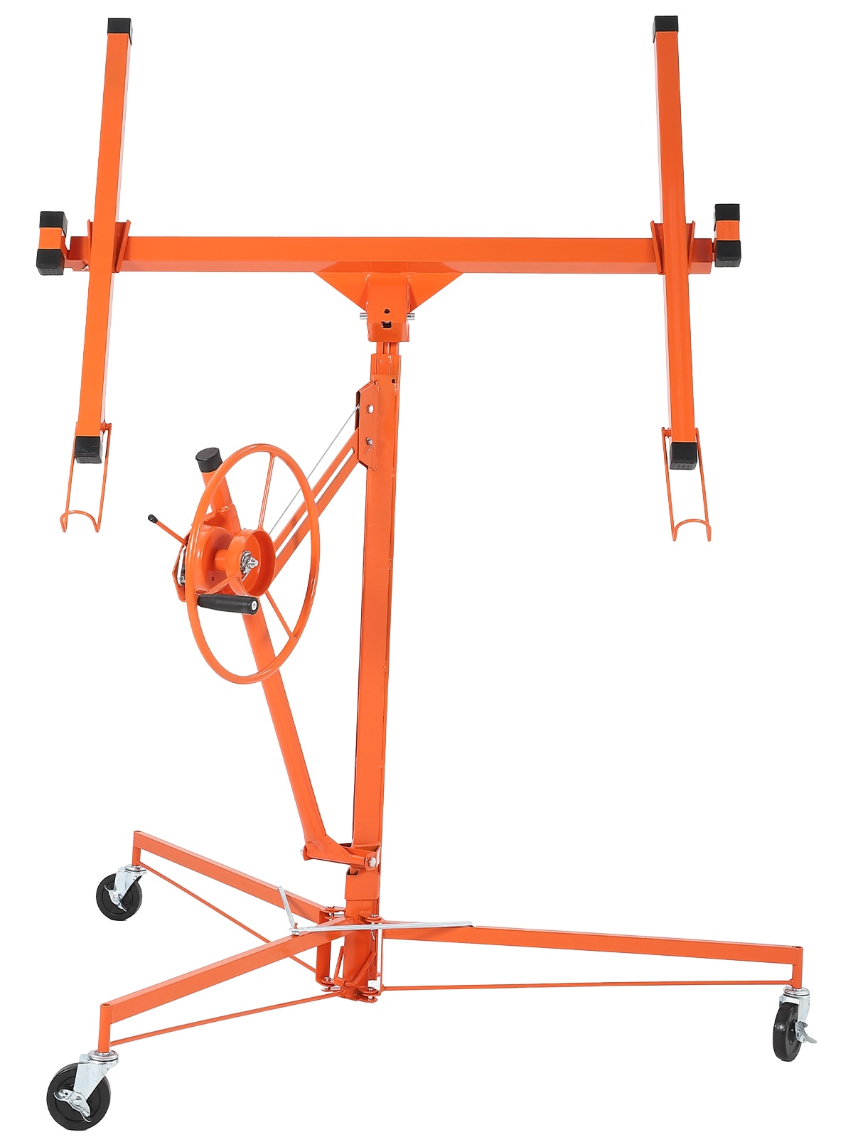 GarveeLife 11-ft Drywall Lift 150-lb Adjustable Panel Hoist with Wheels - Orange #CLJ-7TDLDEXMFEH