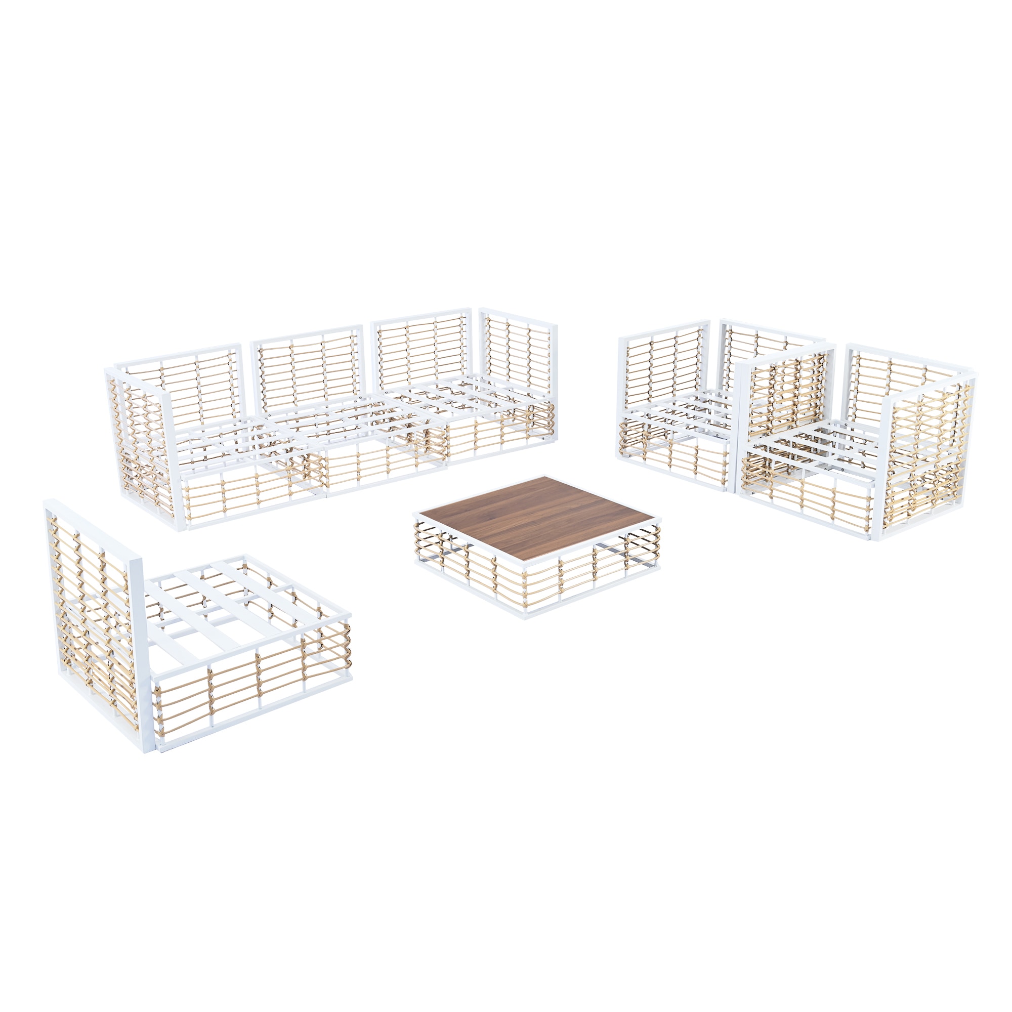 CASAINC CEW-HZ011-GR Patio-Conversation-Sets - View #10