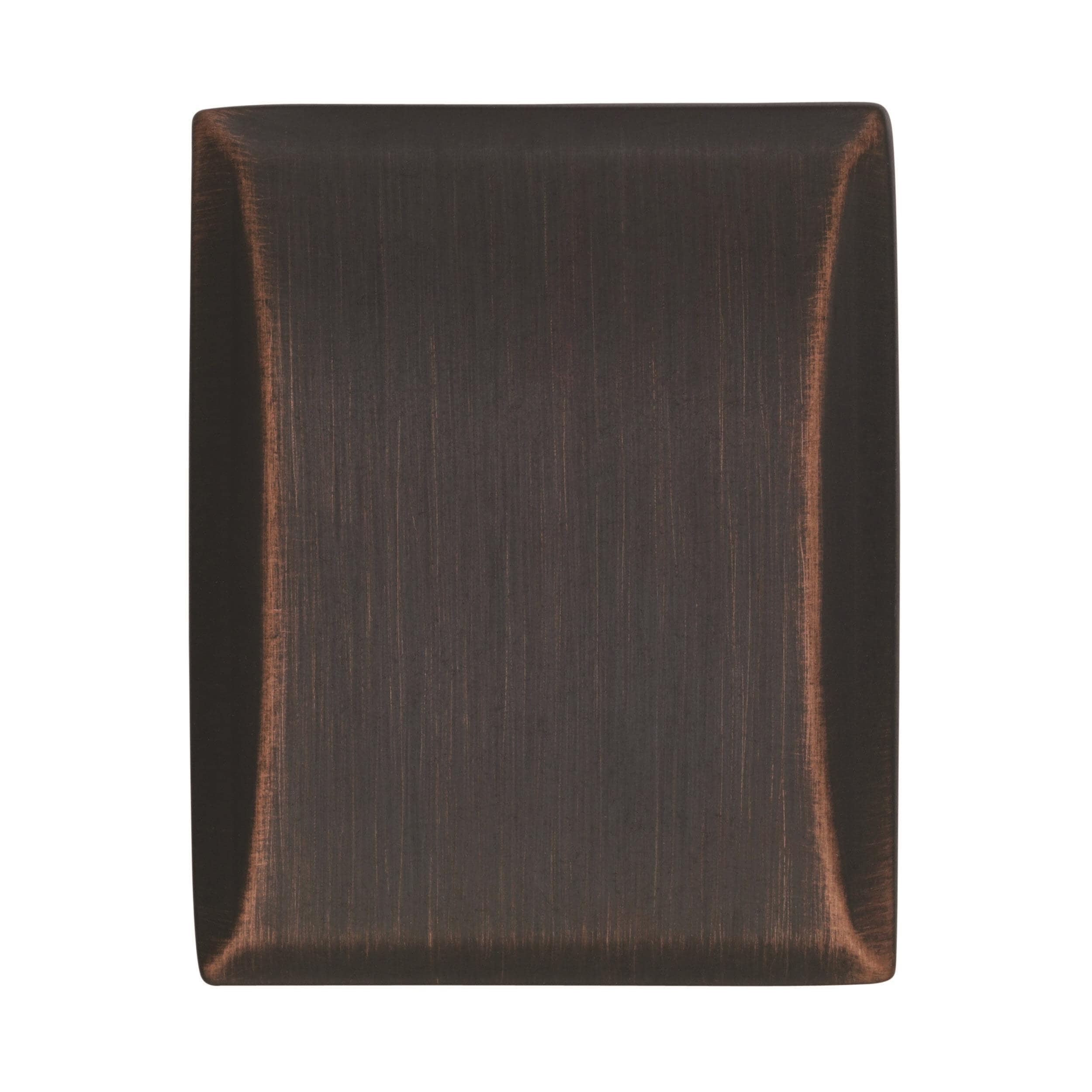 Candler Oil-Rubbed Bronze Rectangular Cabinet Knob 1-1/4 inch
