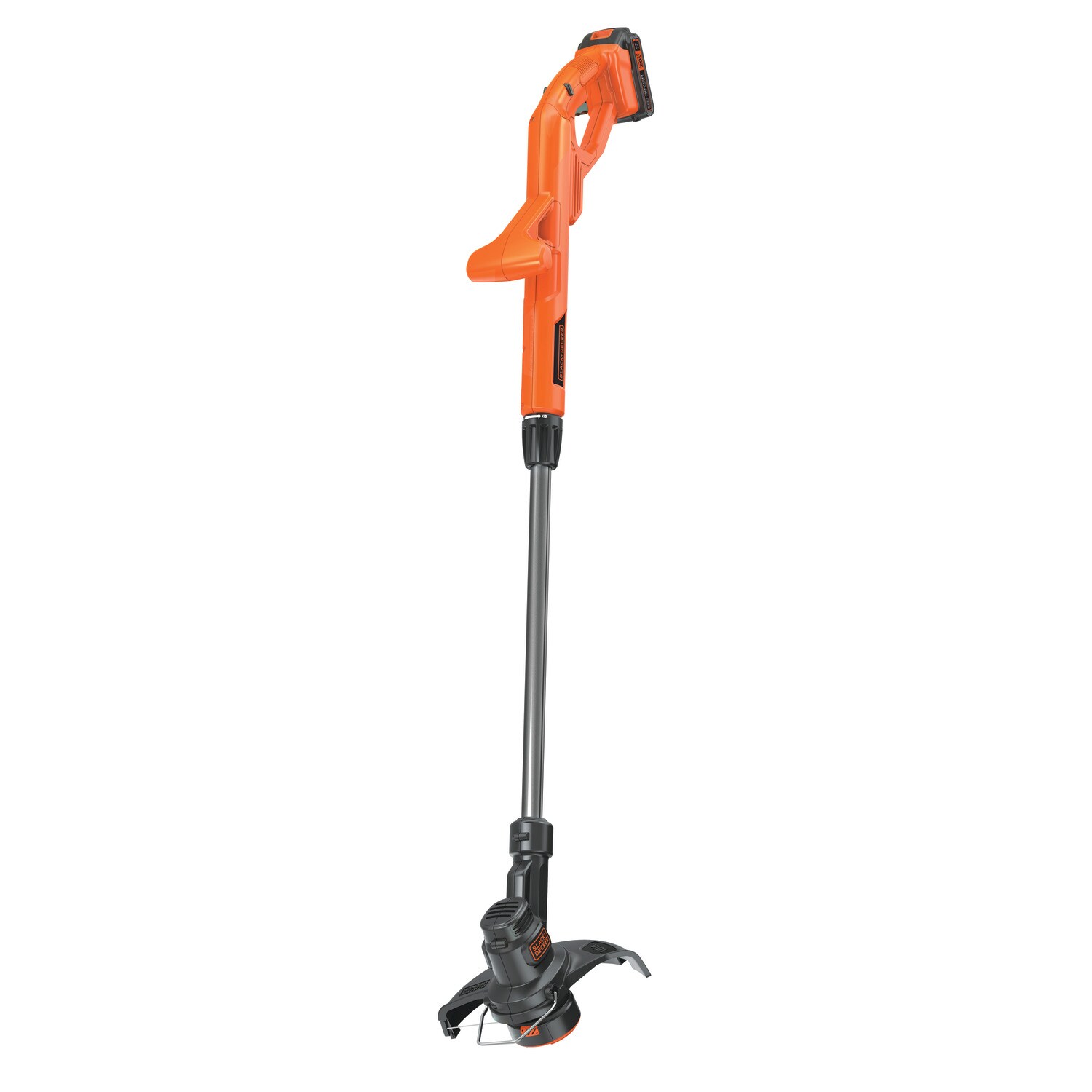 BLACK+DECKER 20-volt max 10-in Straight Shaft Battery String Trimmer 1.5 Ah (Battery Included) (Charger Included)