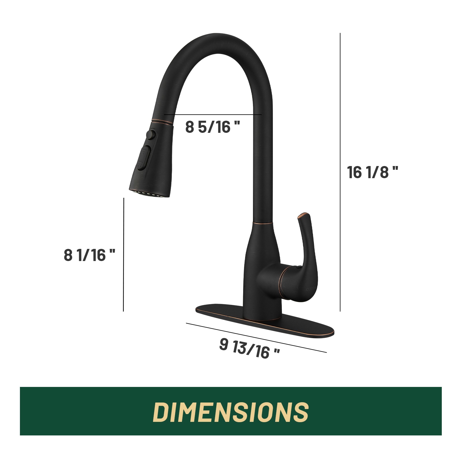 Cobbe LSKFC0103B Kitchen-Faucets - View #8