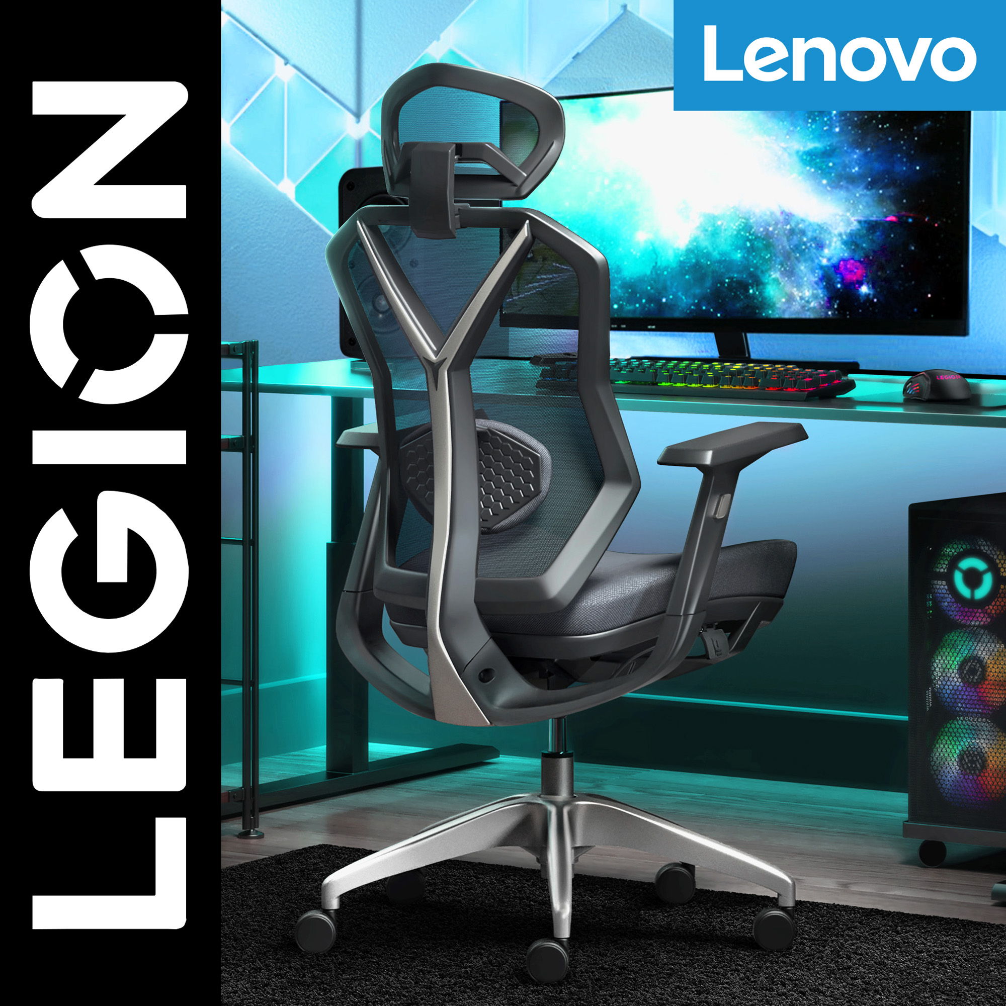 Lenovo CHR200150 Office-Chairs - View #2