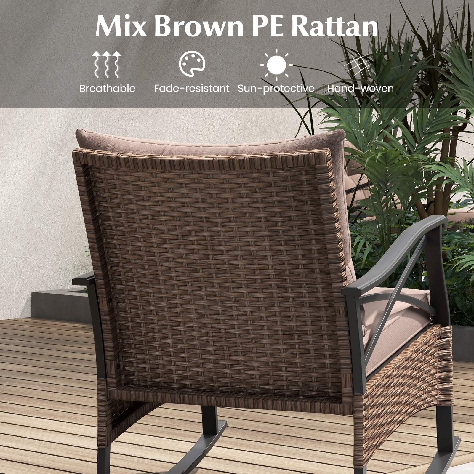 LIVIZA TDS11577BN Patio-Conversation-Sets - View #5