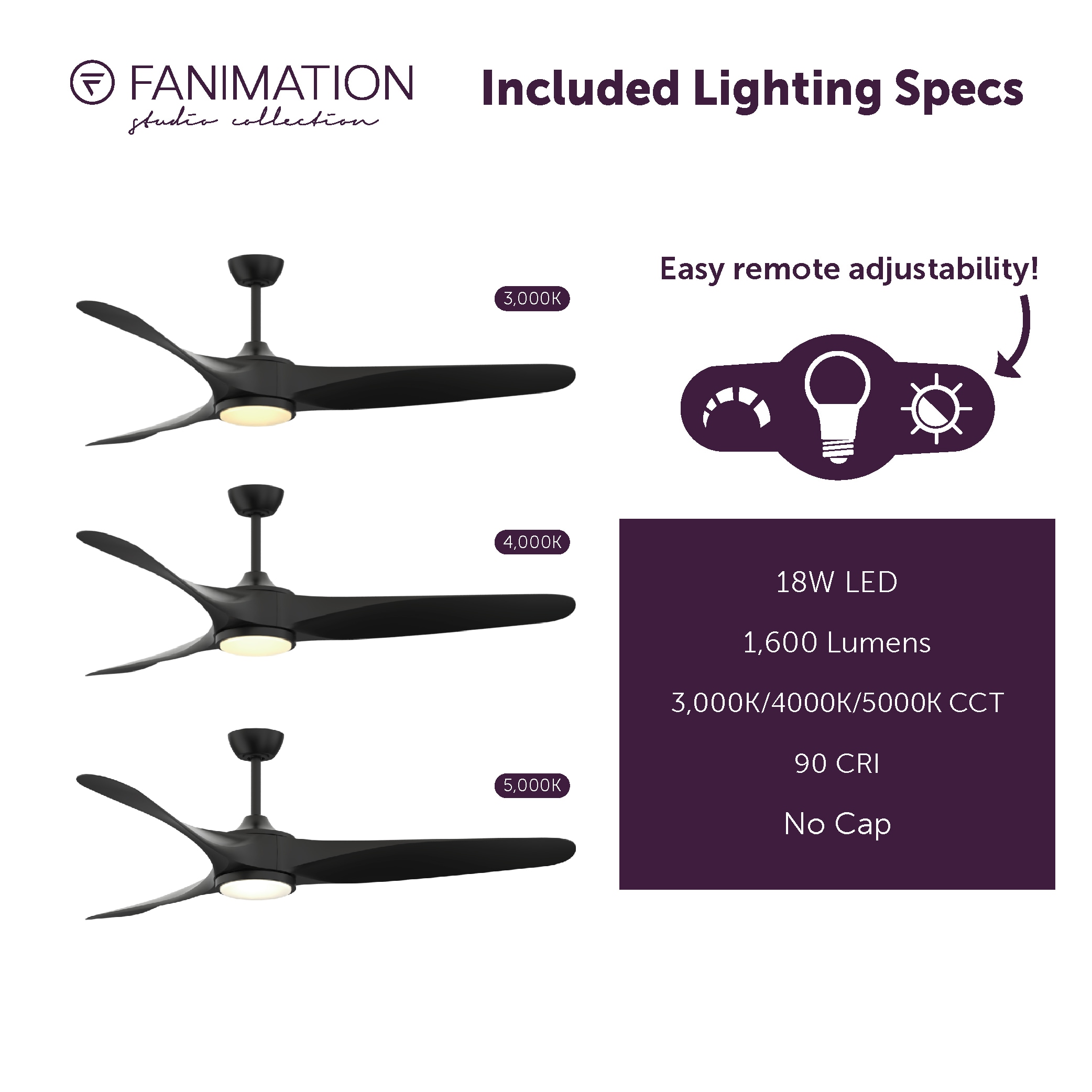 Fanimation Studio Collection LP6821LBL Ceiling-Fans - View #10