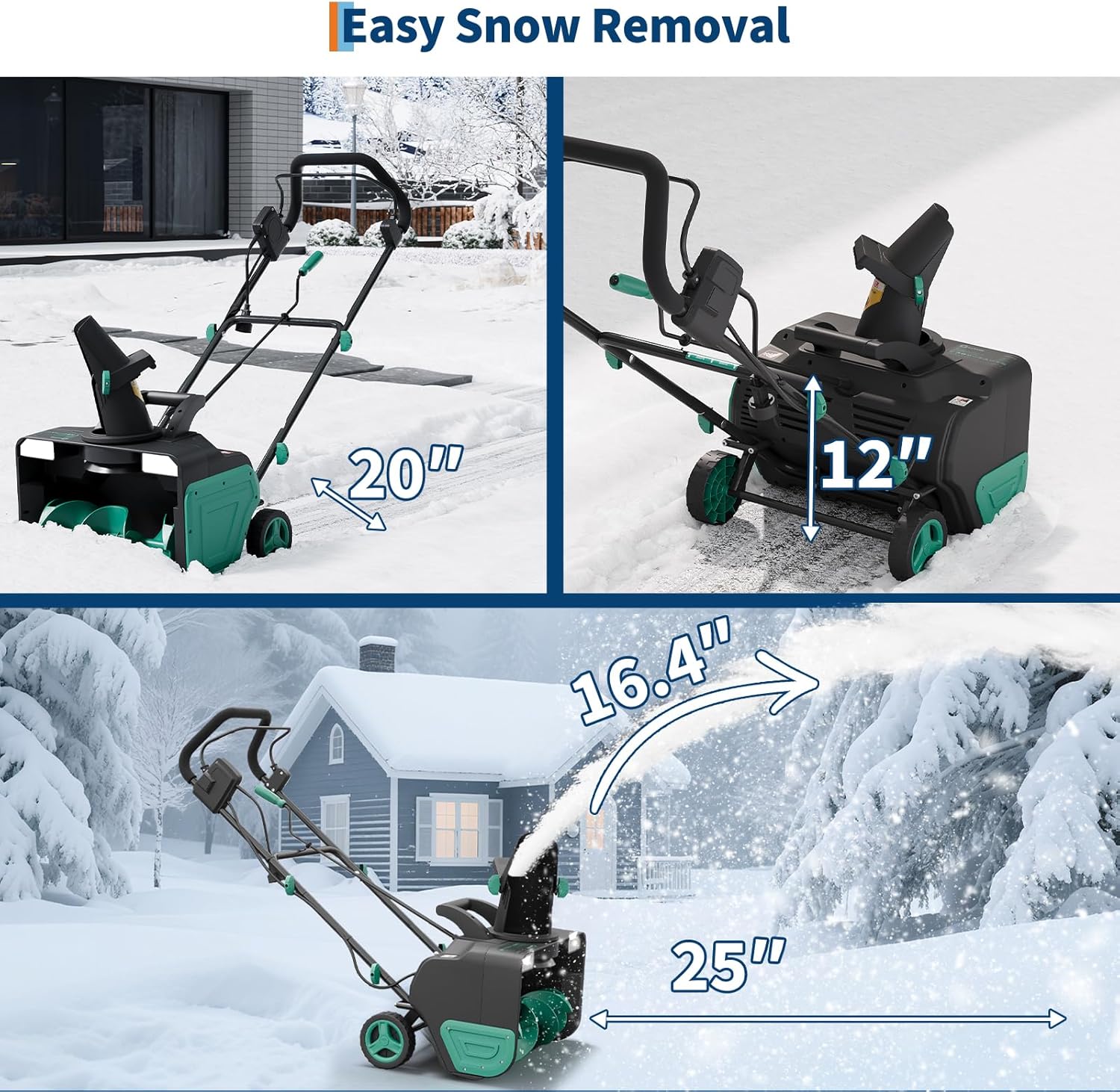 IdealHouse WEHHZ-H6744TXWLSGD Snow-Shovels - View #2