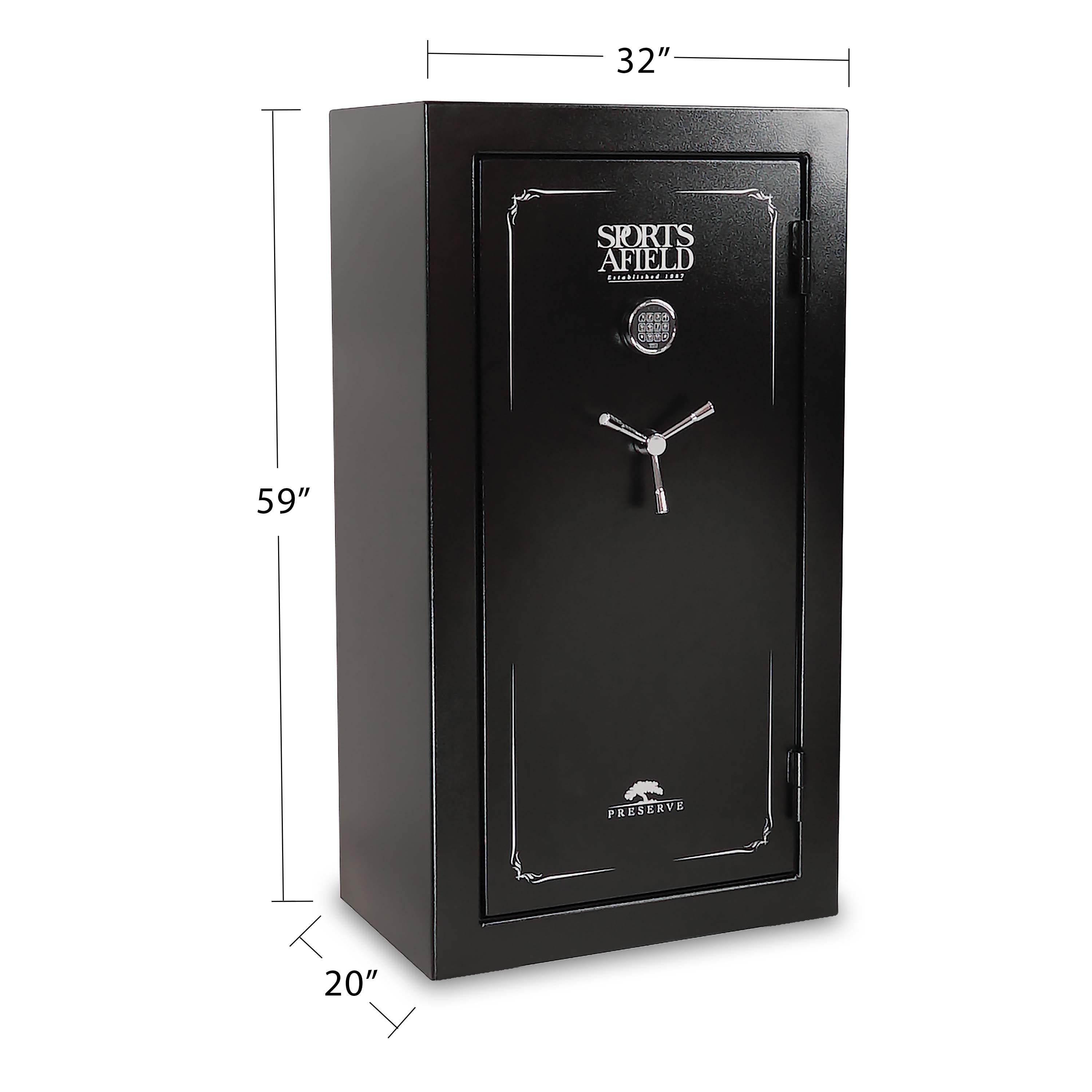 Liberty, Patriot 30 Gun Safe with E-Lock Gray 75 Minute Fire