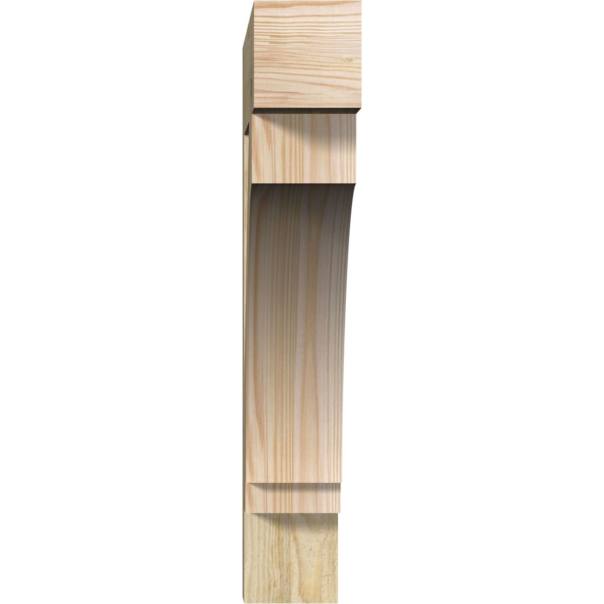 Ekena Millwork BKT04X24X24IMP05RDF Exterior-Brackets-Braces - View #2