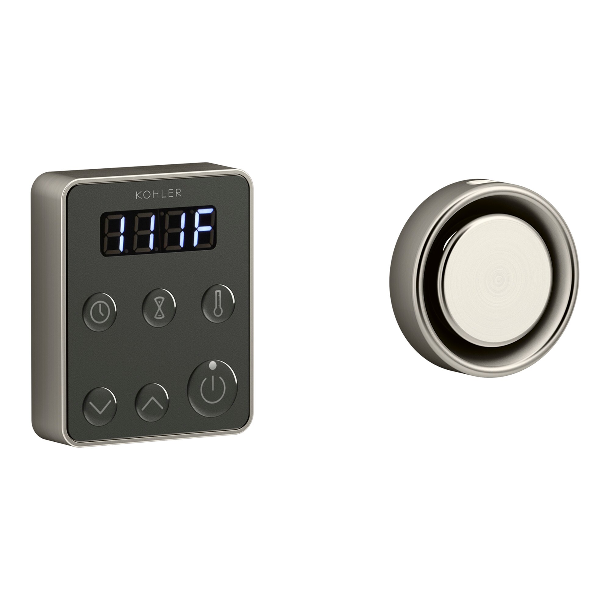 KOHLER 5557-BN Invigoration 15000-Watts Vibrant Brushed Nickel Steam generator control kit