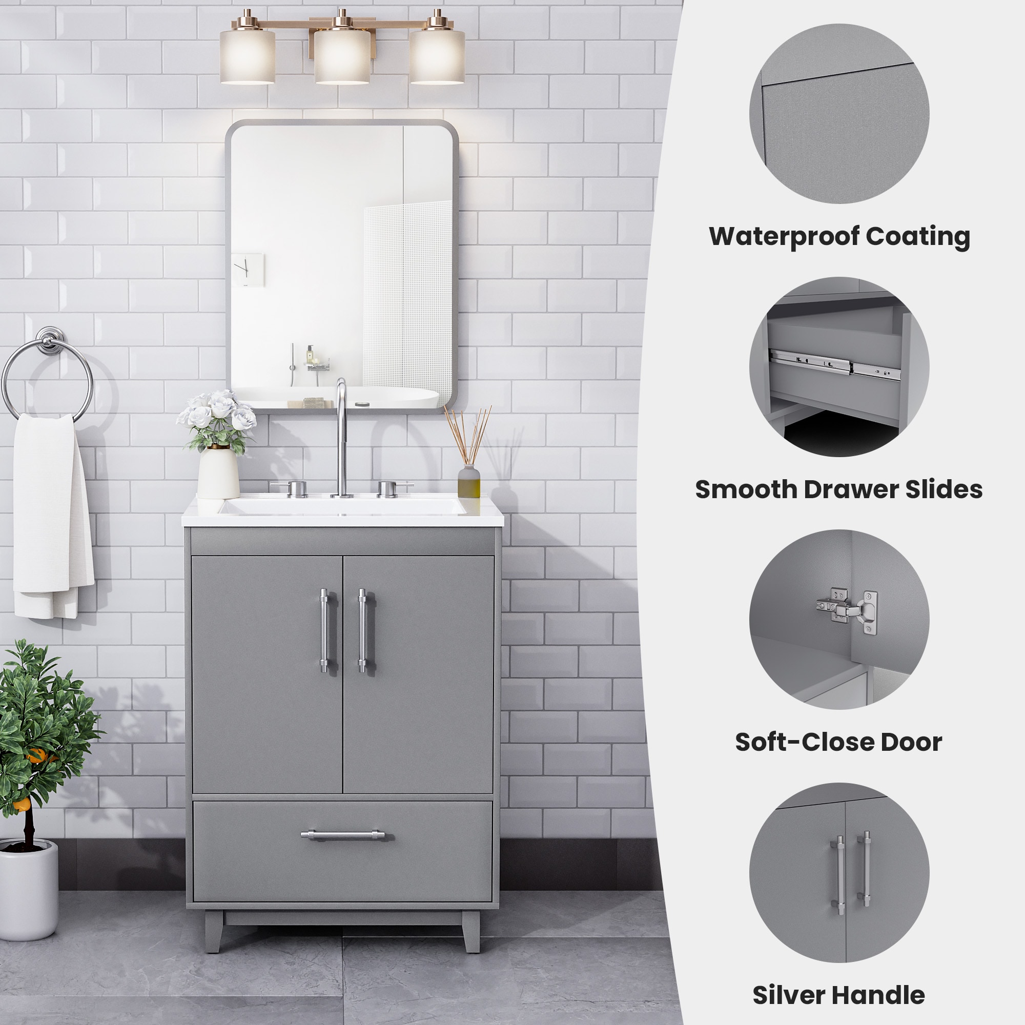 JEAREY HDBY-LG Bath-Vanity-Combo - View #7