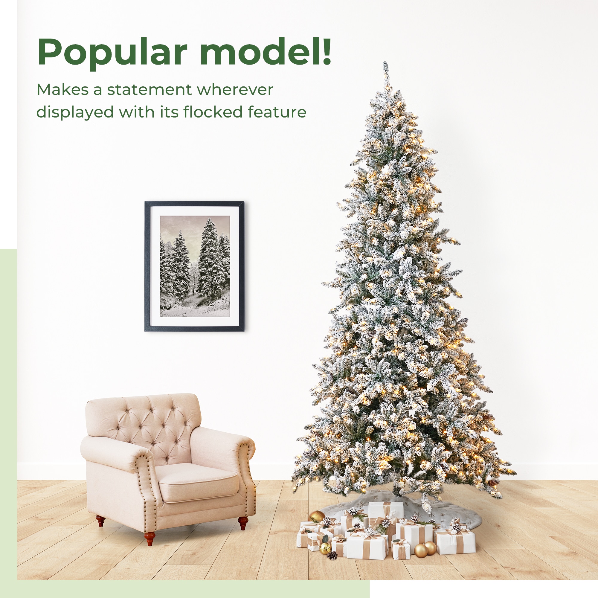 Nearly Natural T4536 Artificial-Christmas-Trees - View #11