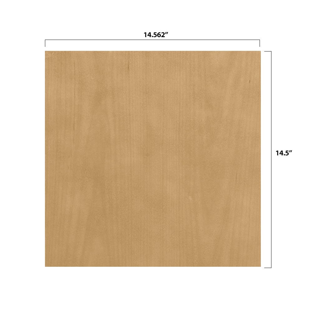 Shenandoah Sydney 14.562-in W x 14.5-in H Rye Stained Maple Kitchen ...