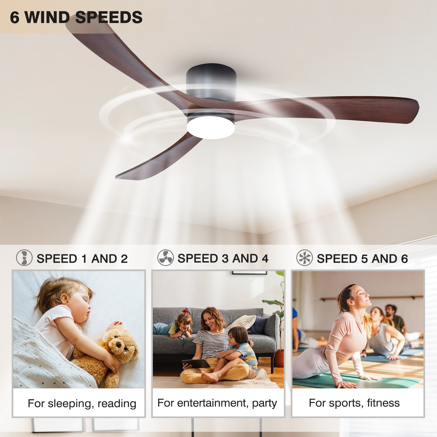 Humhold HDZYS-60B1 Ceiling-Fans - View #7