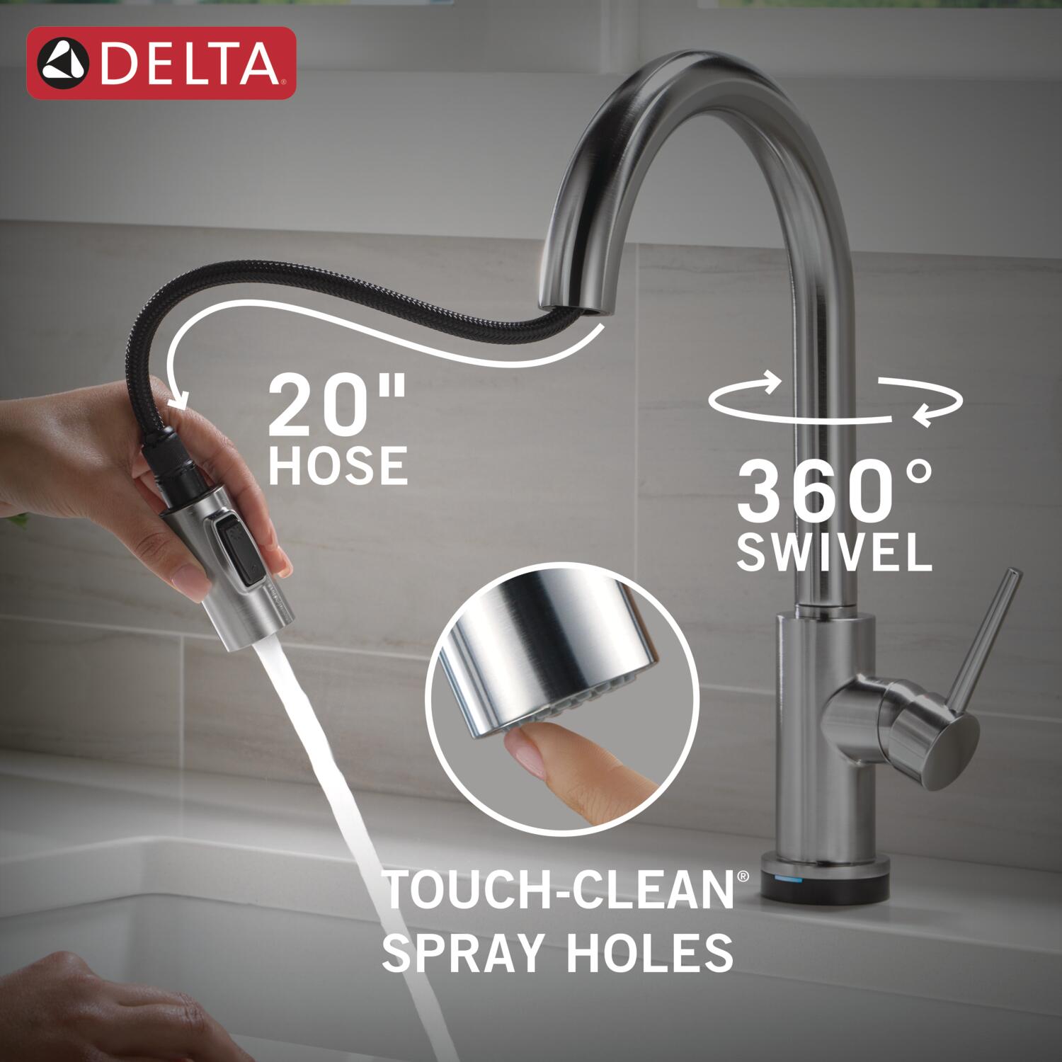 Delta 9159TL-AR-DST Kitchen-Faucets - View #7