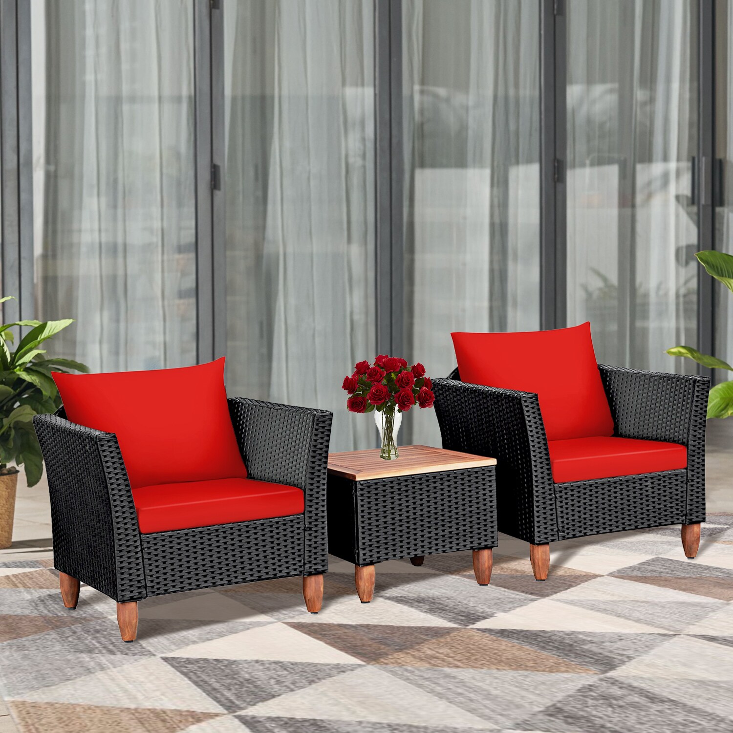 LIVIZA OUG66532RE Patio-Conversation-Sets - View #8