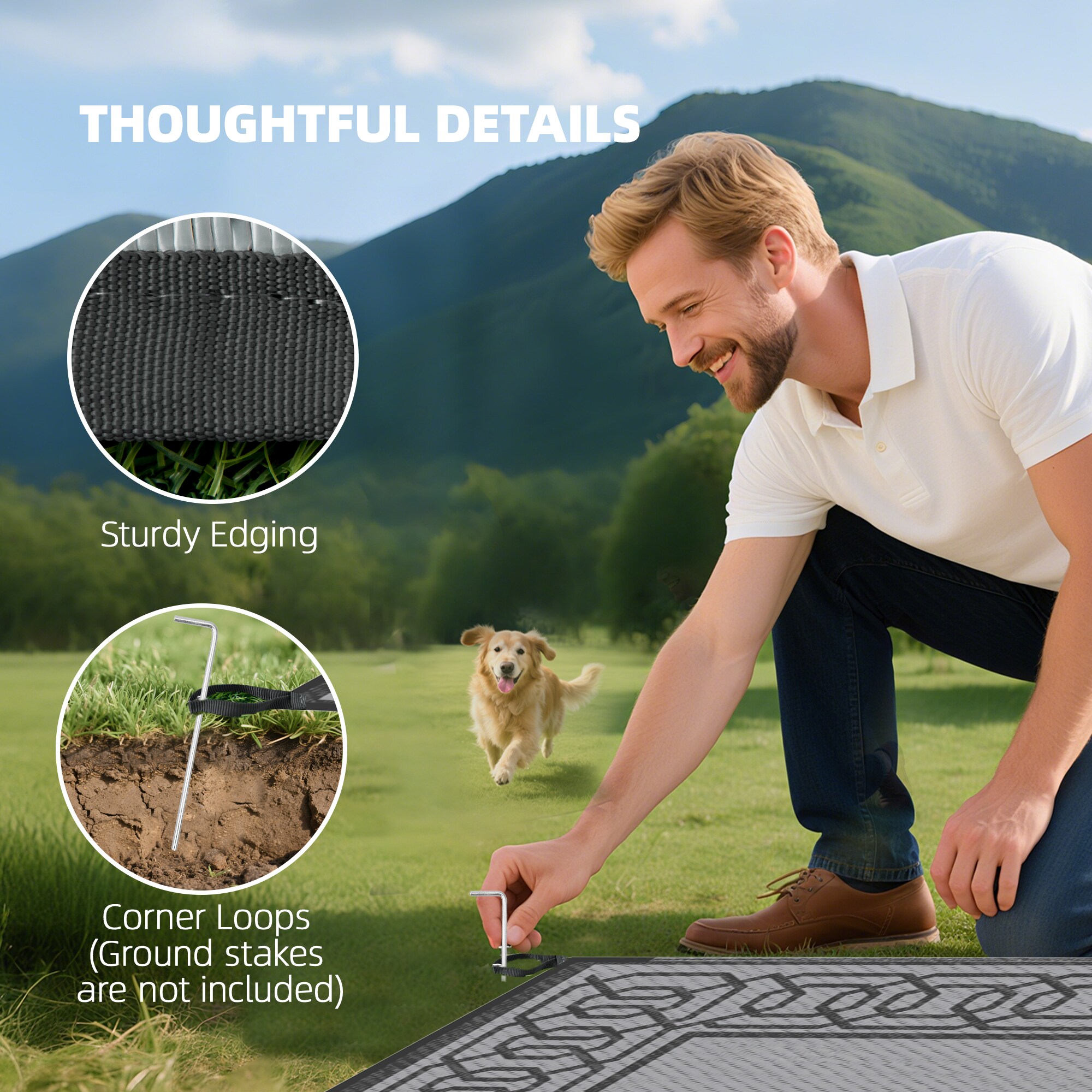 Outsunny 844-636V01BK rugs - View #7
