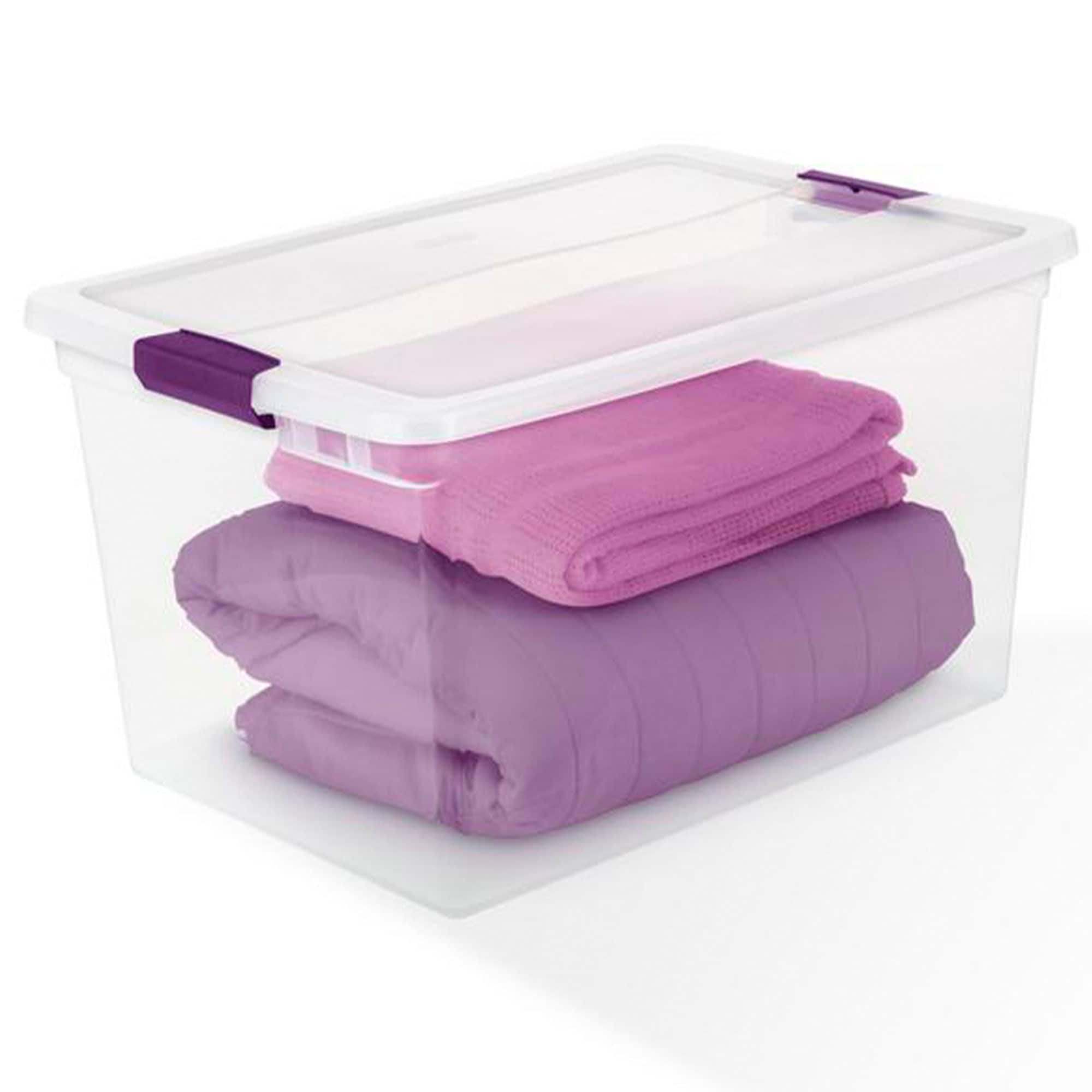 Sterilite 55786 Plastic-Storage-Totes - View #6